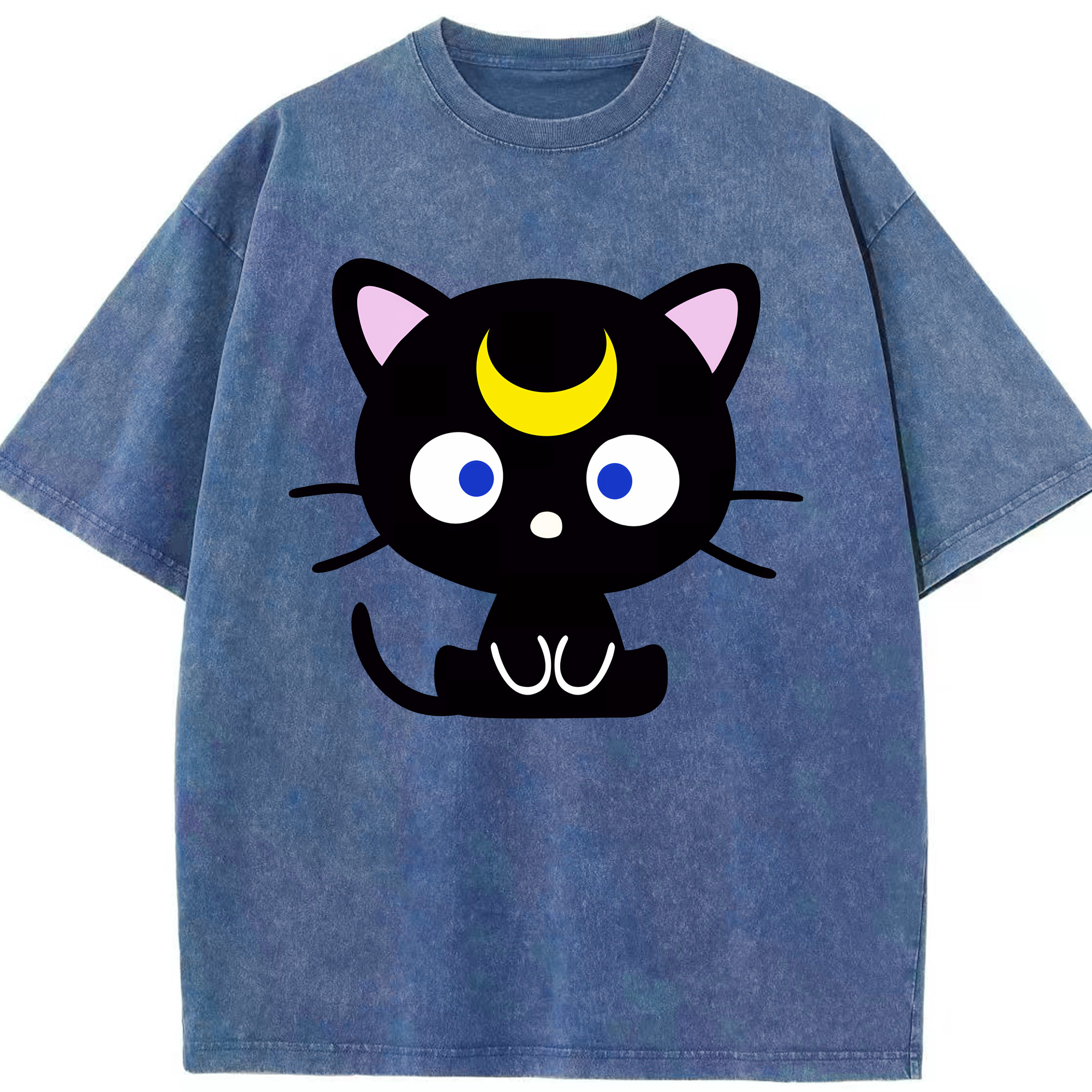 （画像用） 美少女戦士セーラームーン Sailor Moon 綿100% ヴィンテージ風 半袖Tシャツ（フロントプリント）