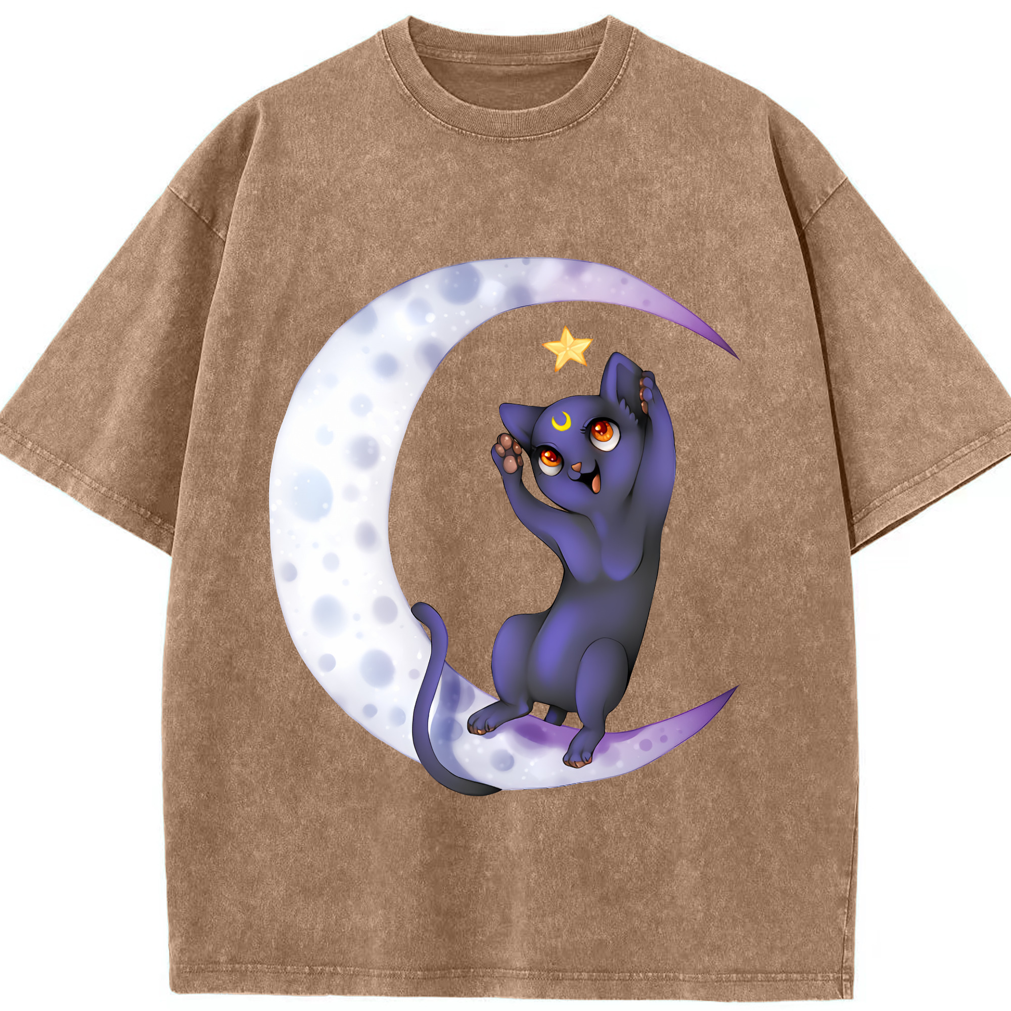 （画像用） 美少女戦士セーラームーン Sailor Moon 綿100% ヴィンテージ風 半袖Tシャツ（フロントプリント）