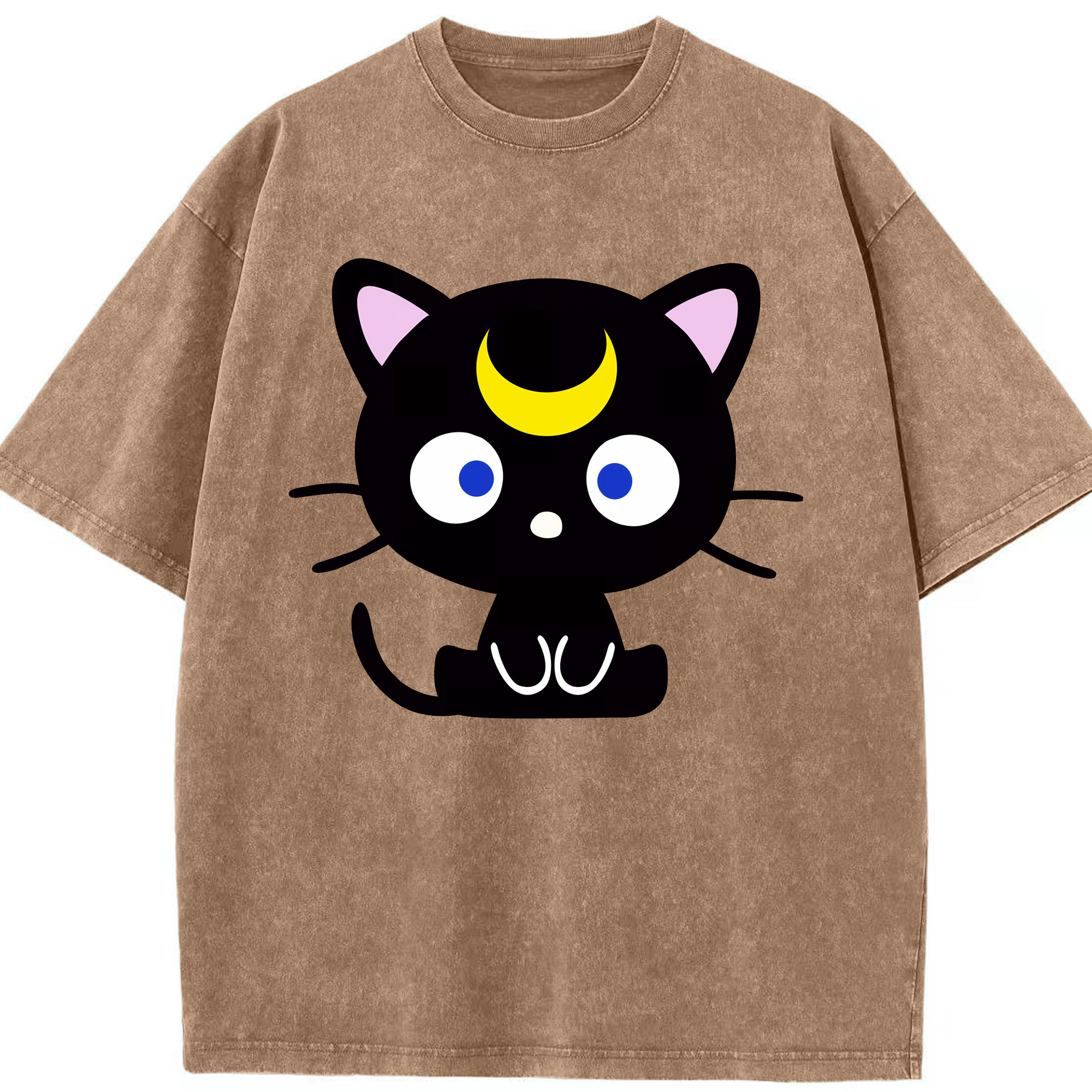 （画像用） 美少女戦士セーラームーン Sailor Moon 綿100% ヴィンテージ風 半袖Tシャツ（フロントプリント）