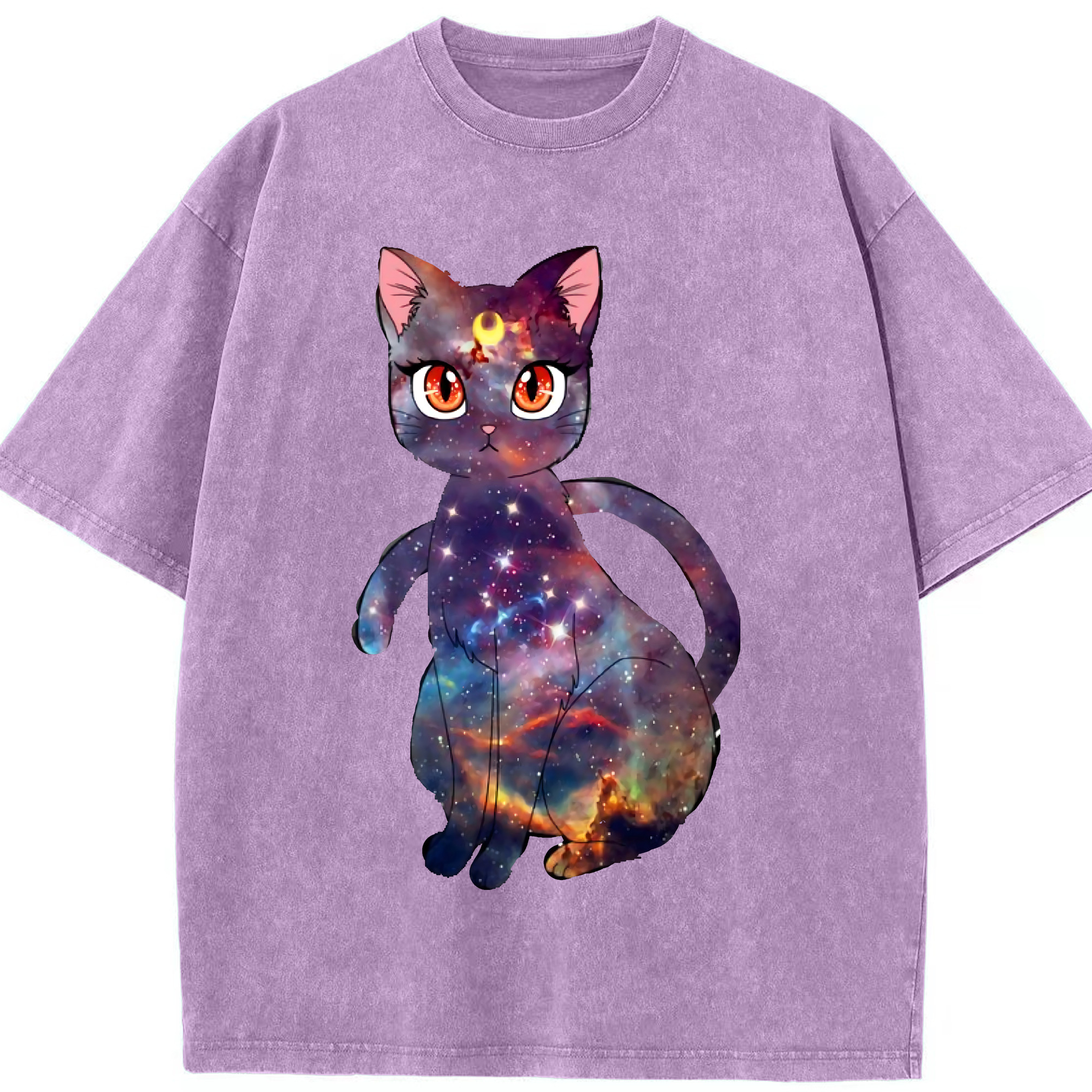（画像用） 美少女戦士セーラームーン Sailor Moon 綿100% ヴィンテージ風 半袖Tシャツ（フロントプリント）