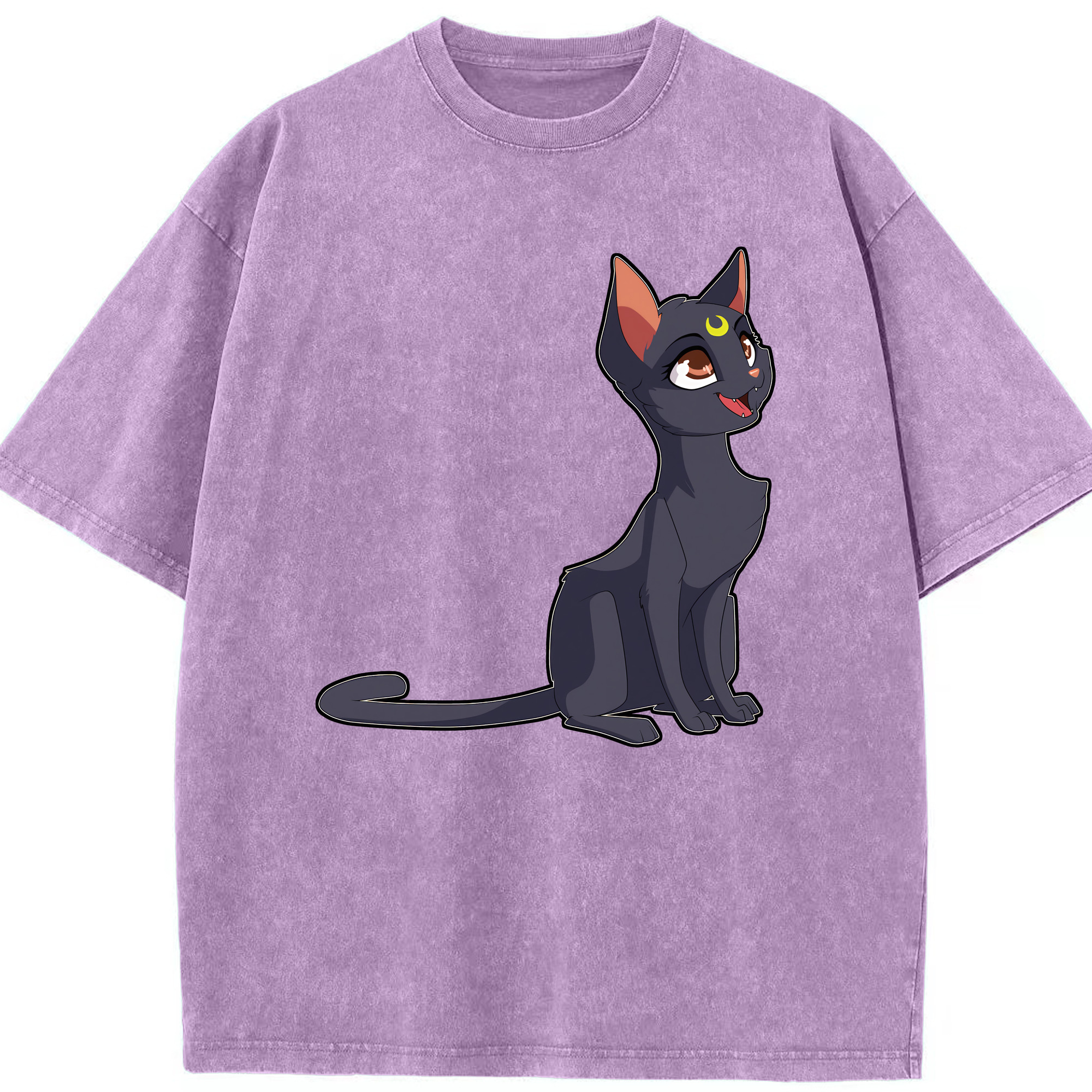 （画像用） 美少女戦士セーラームーン Sailor Moon 綿100% ヴィンテージ風 半袖Tシャツ（フロントプリント）
