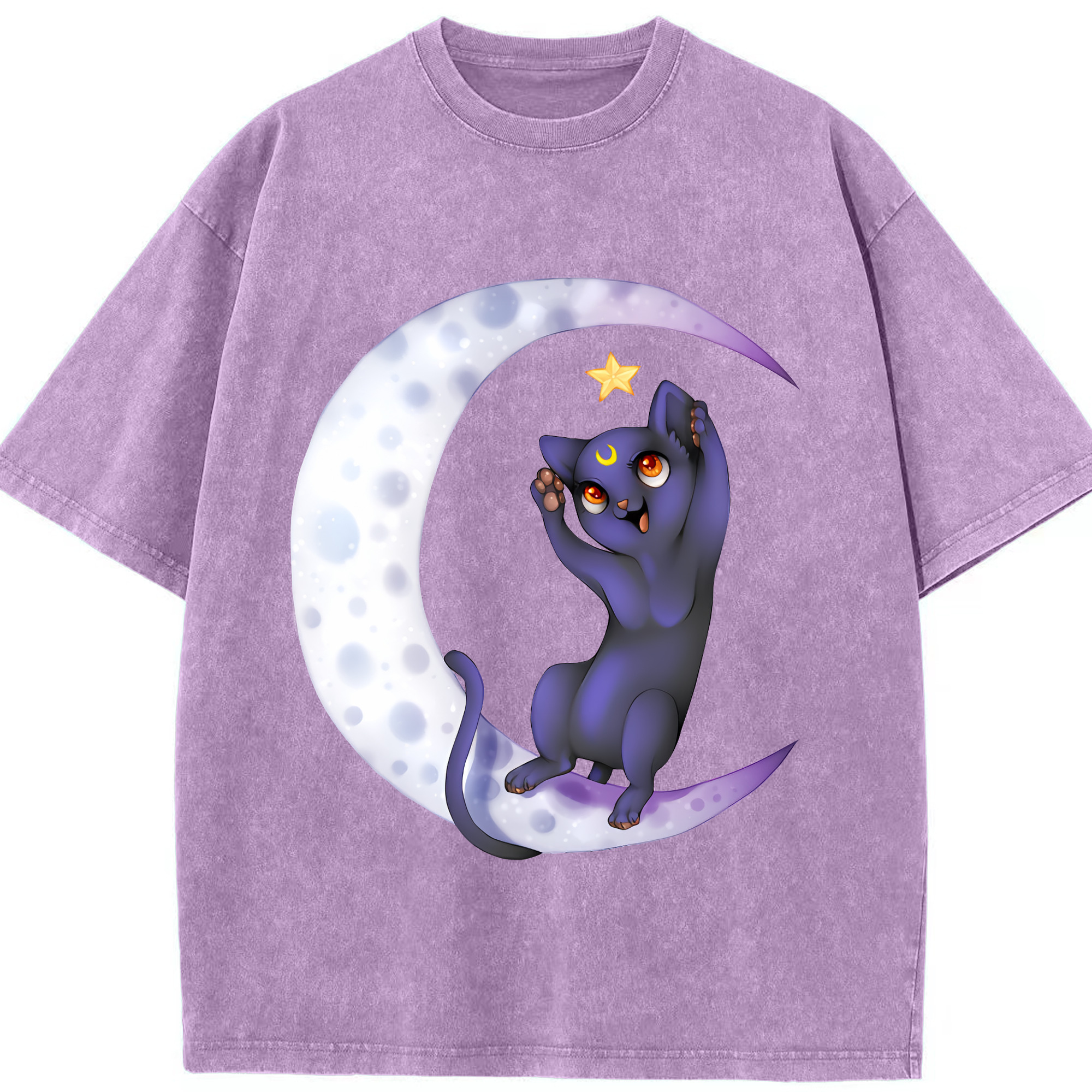 （画像用） 美少女戦士セーラームーン Sailor Moon 綿100% ヴィンテージ風 半袖Tシャツ（フロントプリント）