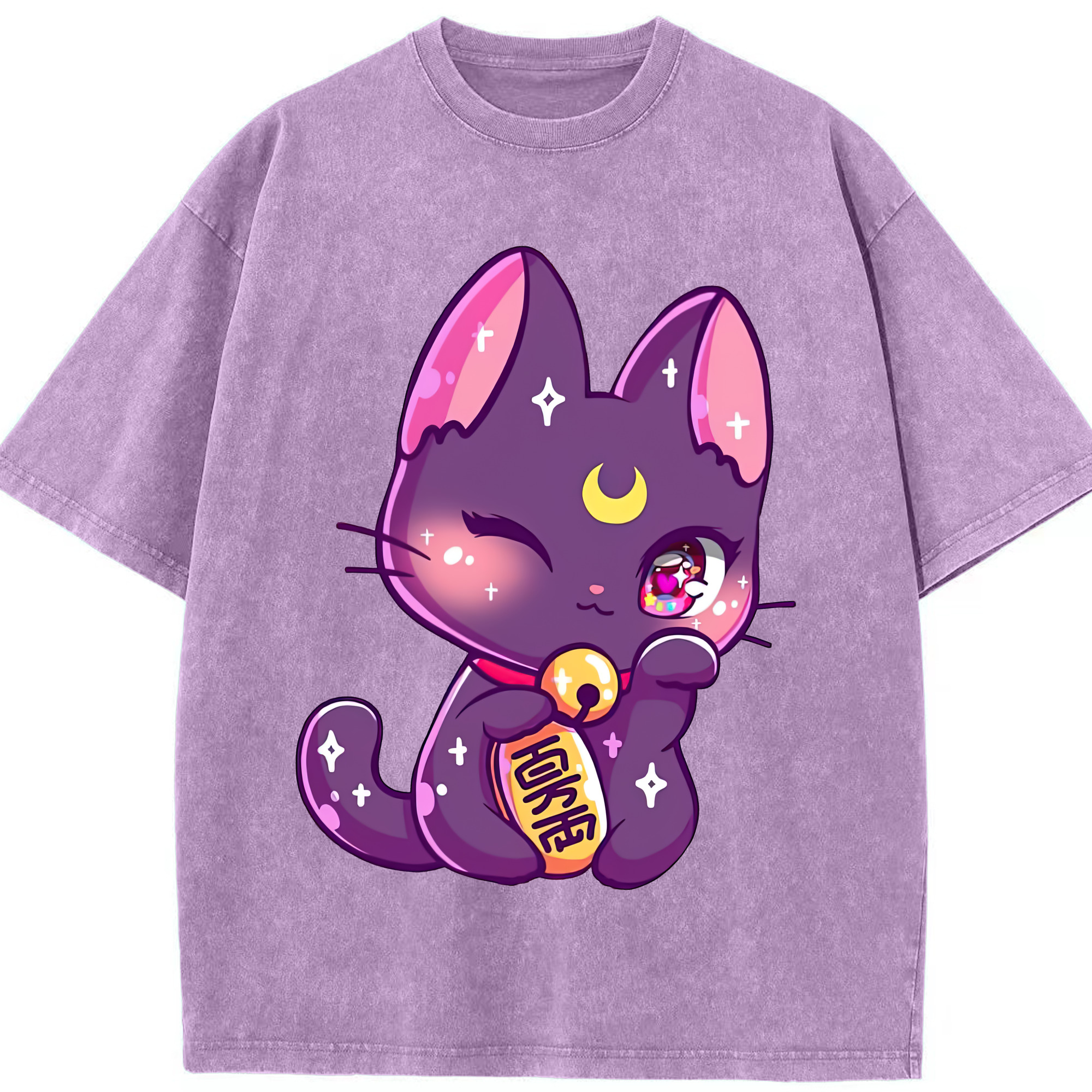 （画像用） 美少女戦士セーラームーン Sailor Moon 綿100% ヴィンテージ風 半袖Tシャツ（フロントプリント）