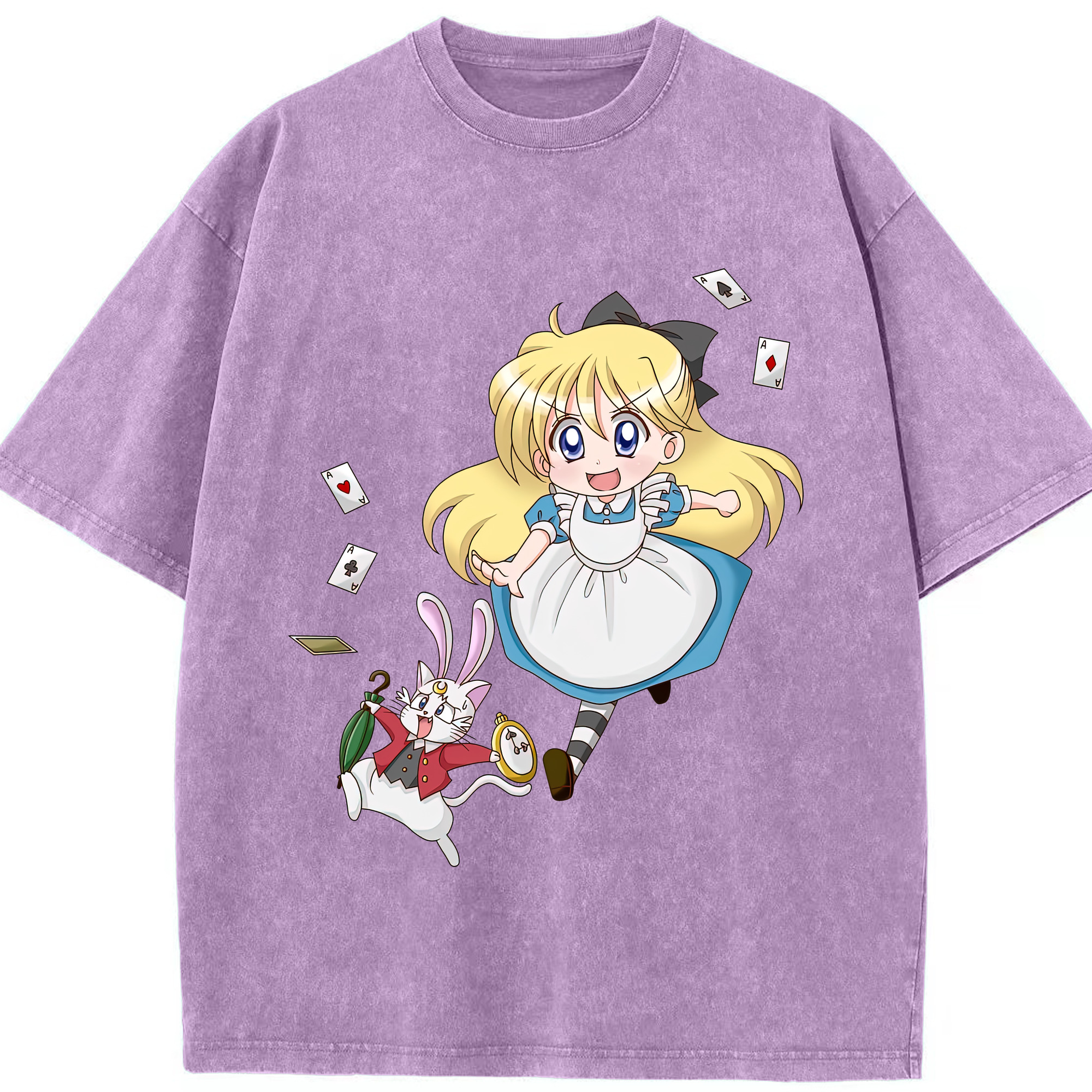 （画像用） 美少女戦士セーラームーン 愛野 美奈子 あいの みなこ Sailor Moon Aino Minako 綿100% ヴィンテージ風 半袖Tシャツ（フロントプリント）