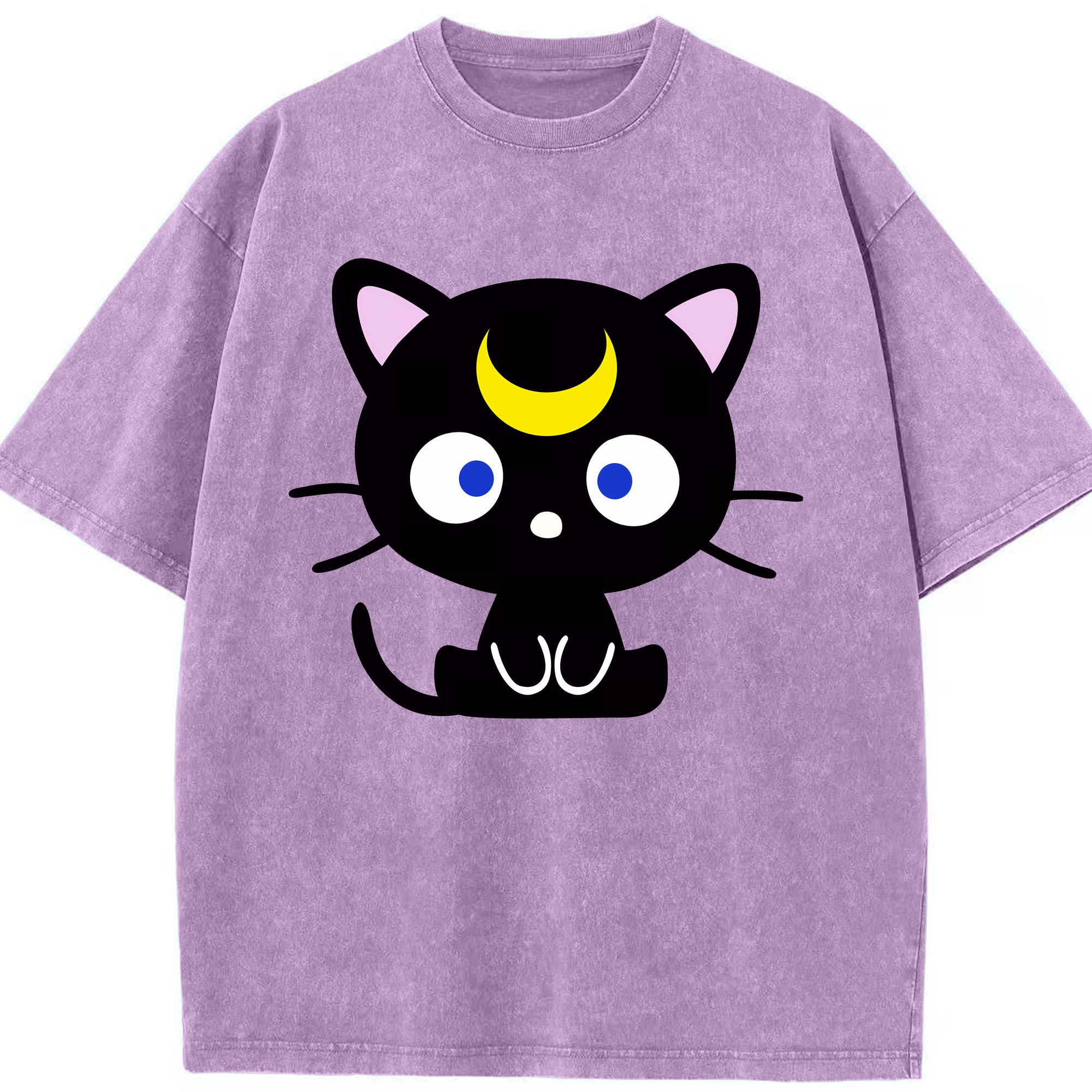（画像用） 美少女戦士セーラームーン Sailor Moon 綿100% ヴィンテージ風 半袖Tシャツ（フロントプリント）