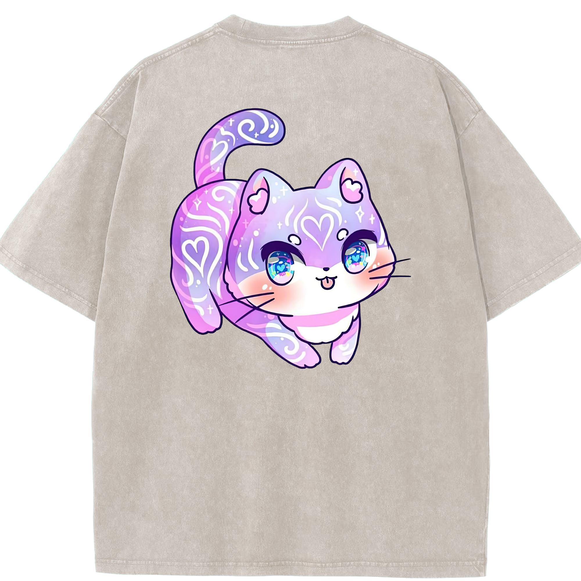 （画像用） 美少女戦士セーラームーン Sailor Moon 綿100% ヴィンテージ風 半袖Tシャツ（背面プリント）