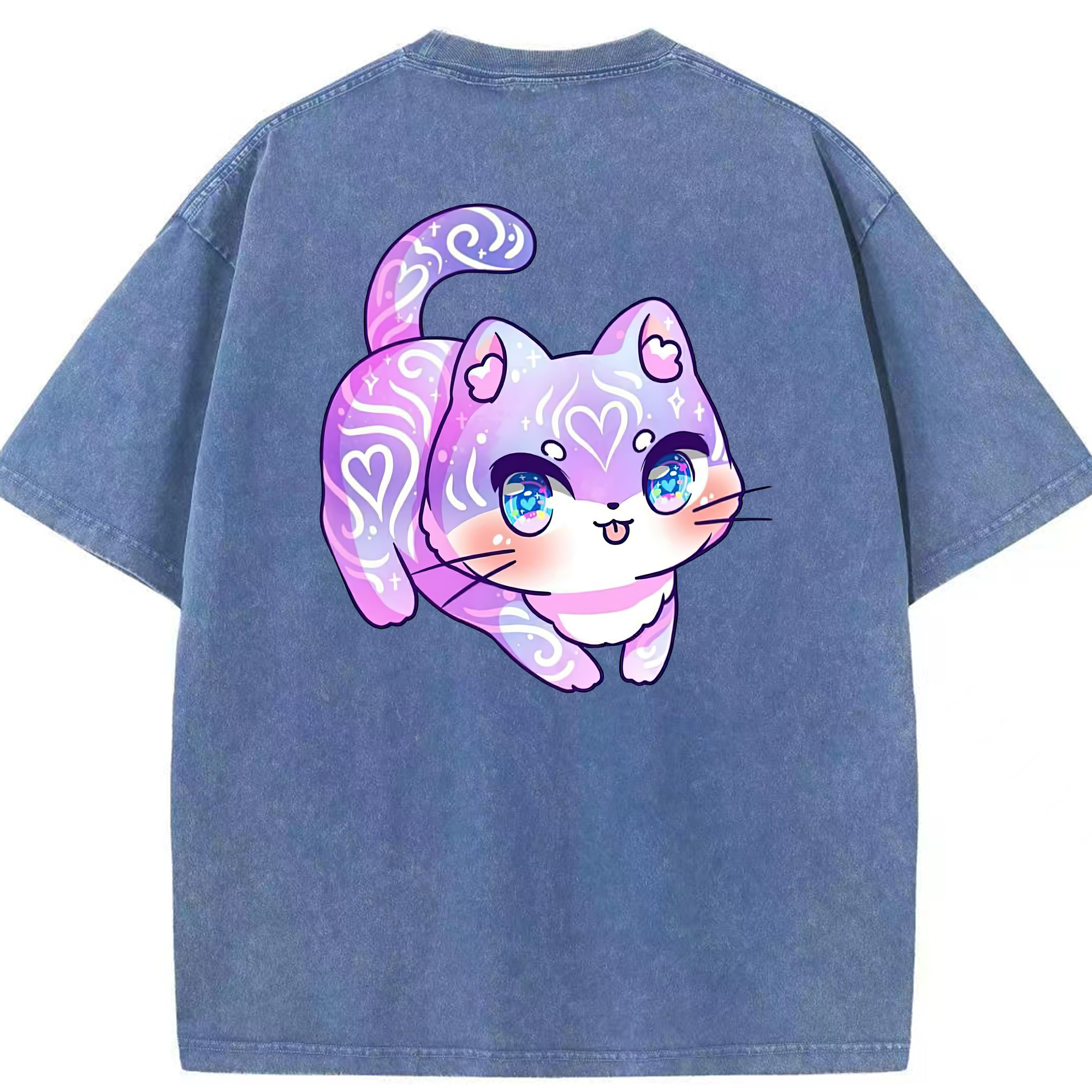 （画像用） 美少女戦士セーラームーン Sailor Moon 綿100% ヴィンテージ風 半袖Tシャツ（背面プリント）