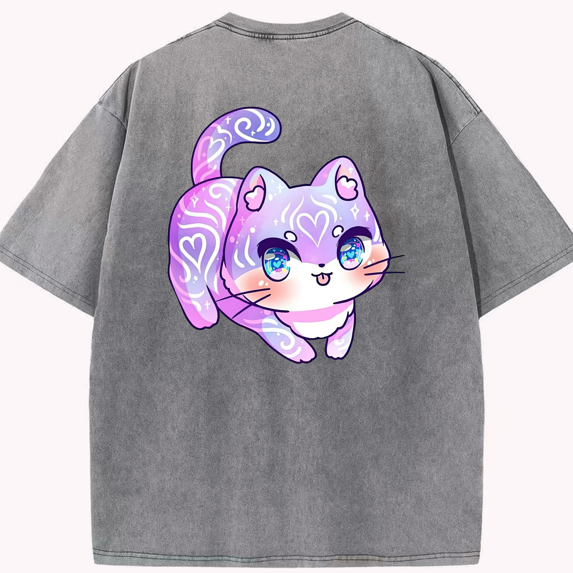 （画像用） 美少女戦士セーラームーン Sailor Moon 綿100% ヴィンテージ風 半袖Tシャツ（背面プリント）
