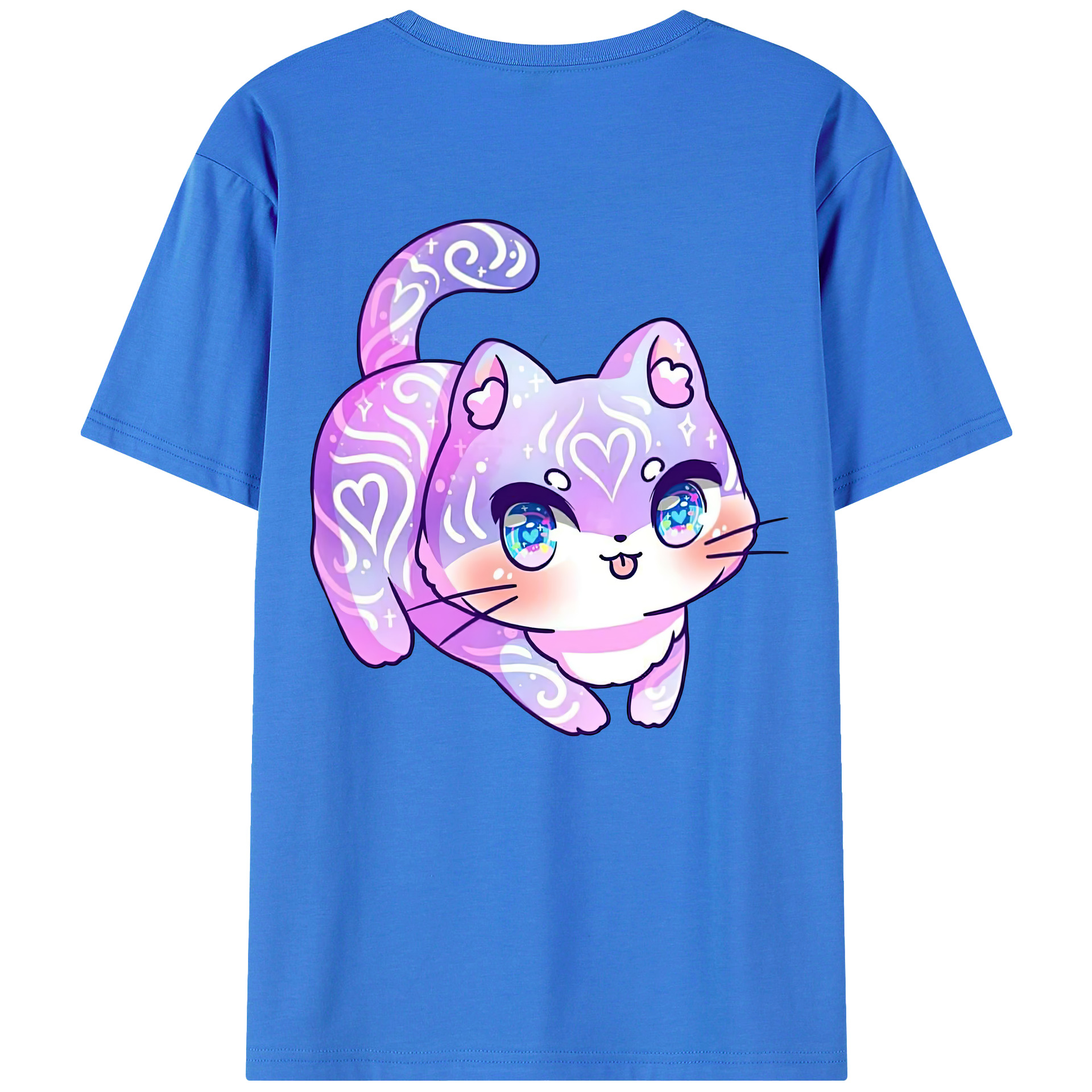 （画像用） 美少女戦士セーラームーン Sailor Moon 綿100％ メンズ半袖Tシャツ（バックプリント） 通気性