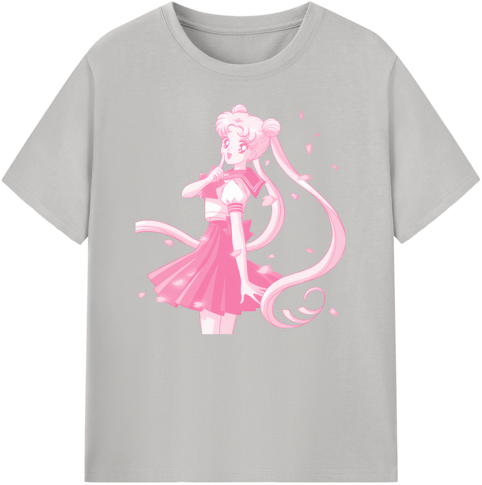 （画像用） 美少女戦士セーラームーン 愛野 美奈子 あいの みなこ Sailor Moon Aino Minako 綿100％ メンズ半袖Tシャツ｜肌触りやわらか＆通気性