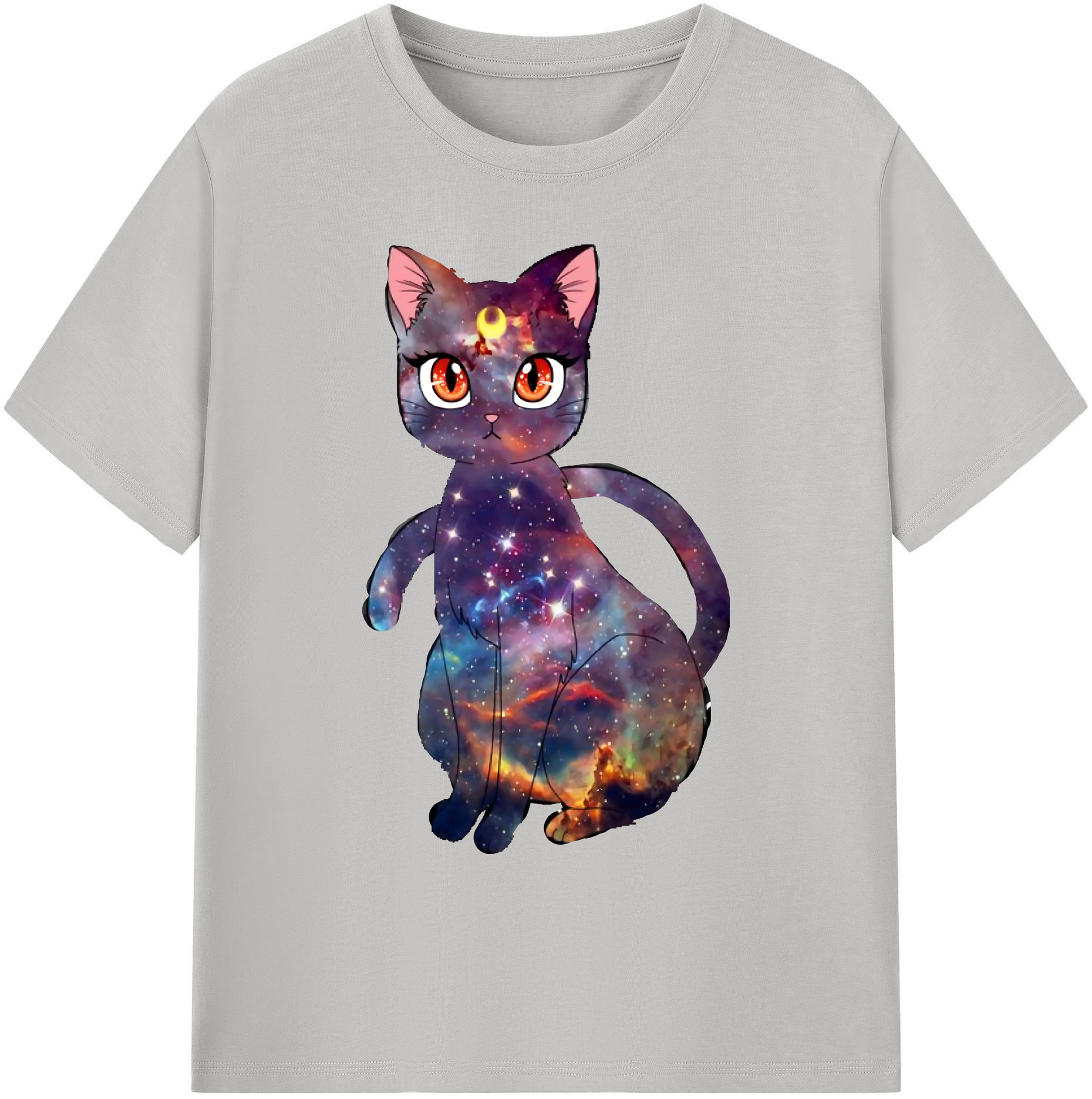 （画像用） 美少女戦士セーラームーン Sailor Moon 綿100％ メンズ半袖Tシャツ｜肌触りやわらか＆通気性