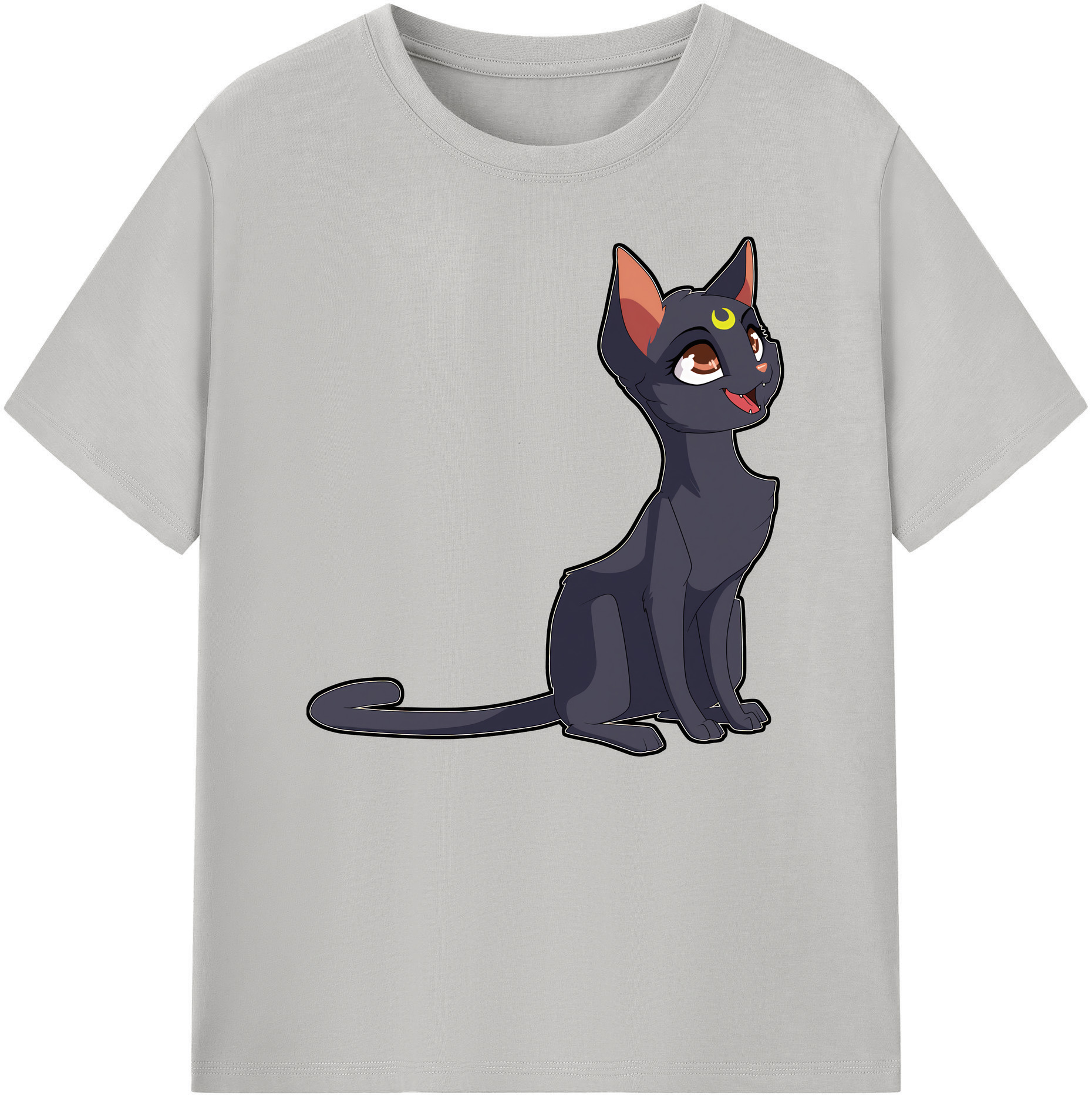（画像用） 美少女戦士セーラームーン Sailor Moon 綿100％ メンズ半袖Tシャツ｜肌触りやわらか＆通気性