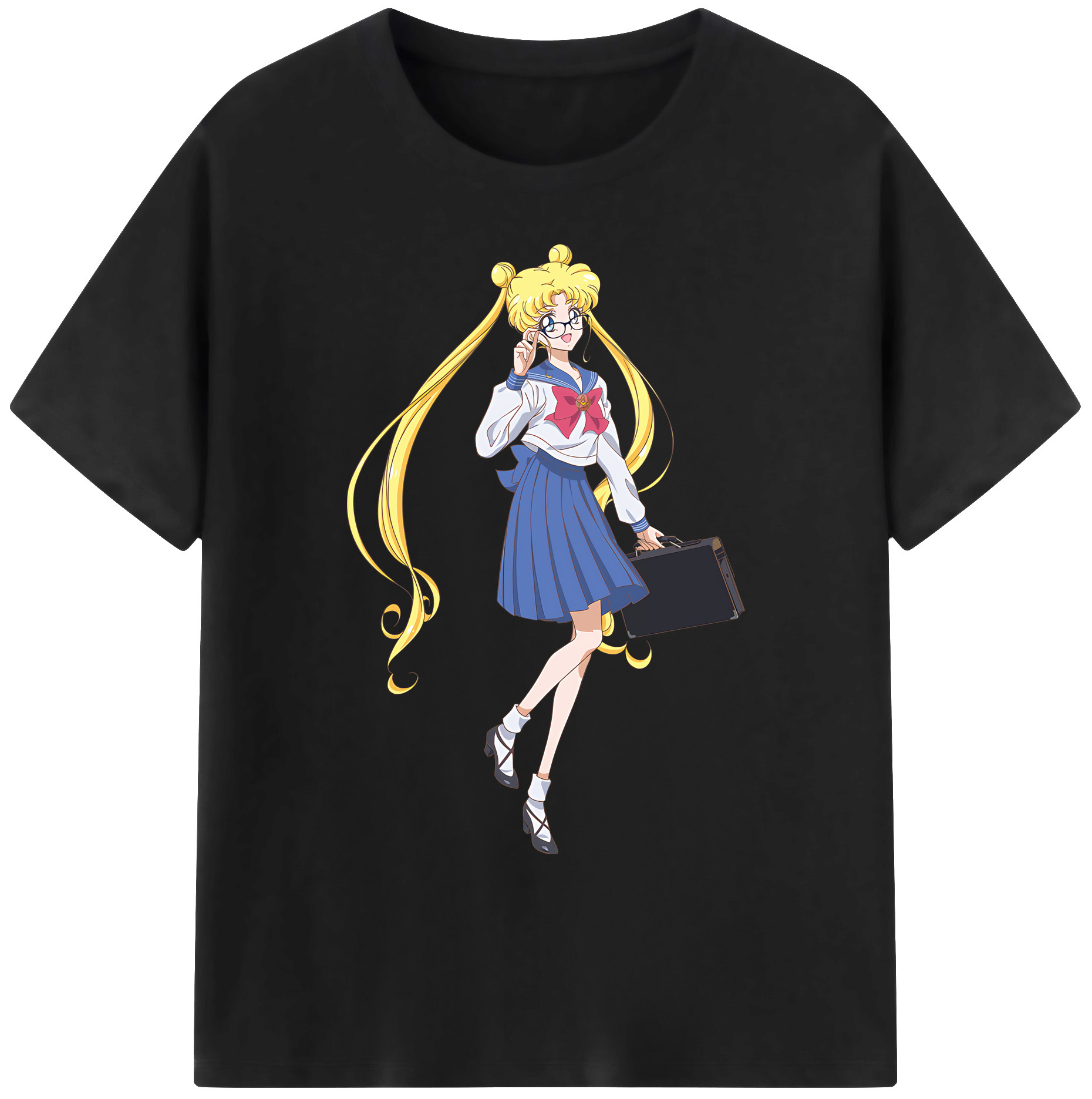 （画像用） 美少女戦士セーラームーン 愛野 美奈子 あいの みなこ Sailor Moon Aino Minako 綿100％ メンズ半袖Tシャツ｜肌触りやわらか＆通気性