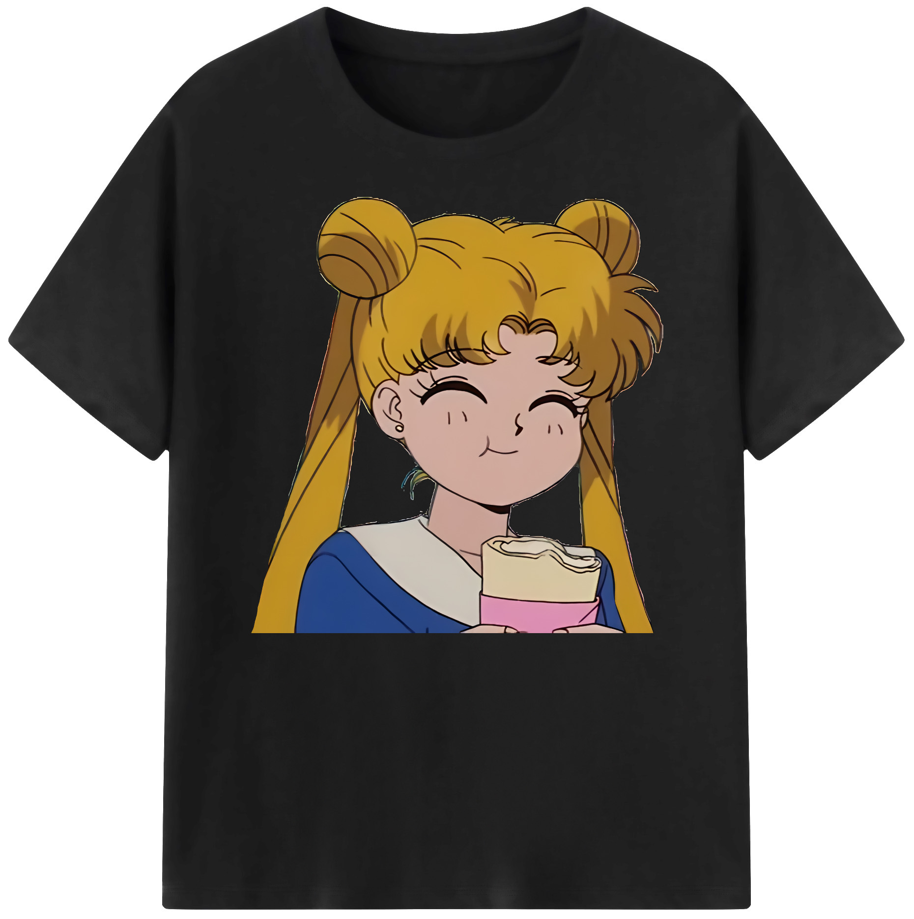 （画像用） 美少女戦士セーラームーン 愛野 美奈子 あいの みなこ Sailor Moon Aino Minako 綿100％ メンズ半袖Tシャツ｜肌触りやわらか＆通気性