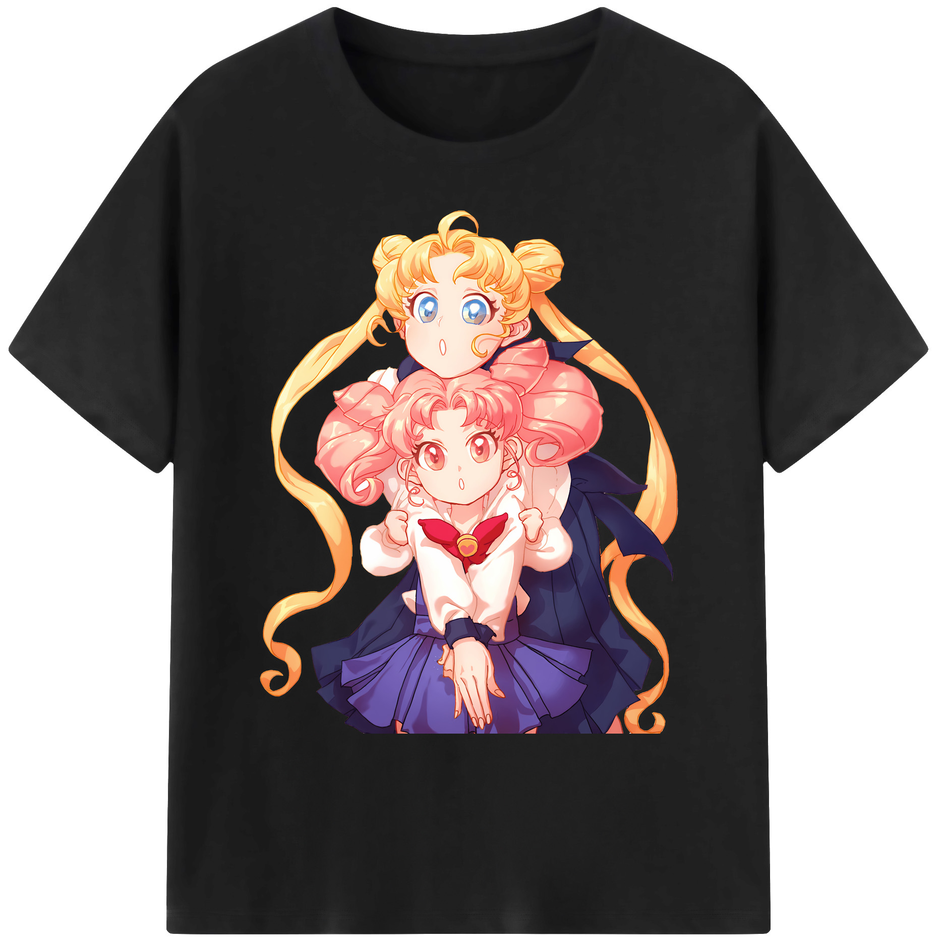 （画像用） 美少女戦士セーラームーン 愛野 美奈子 あいの みなこ Sailor Moon Aino Minako 綿100％ メンズ半袖Tシャツ｜肌触りやわらか＆通気性
