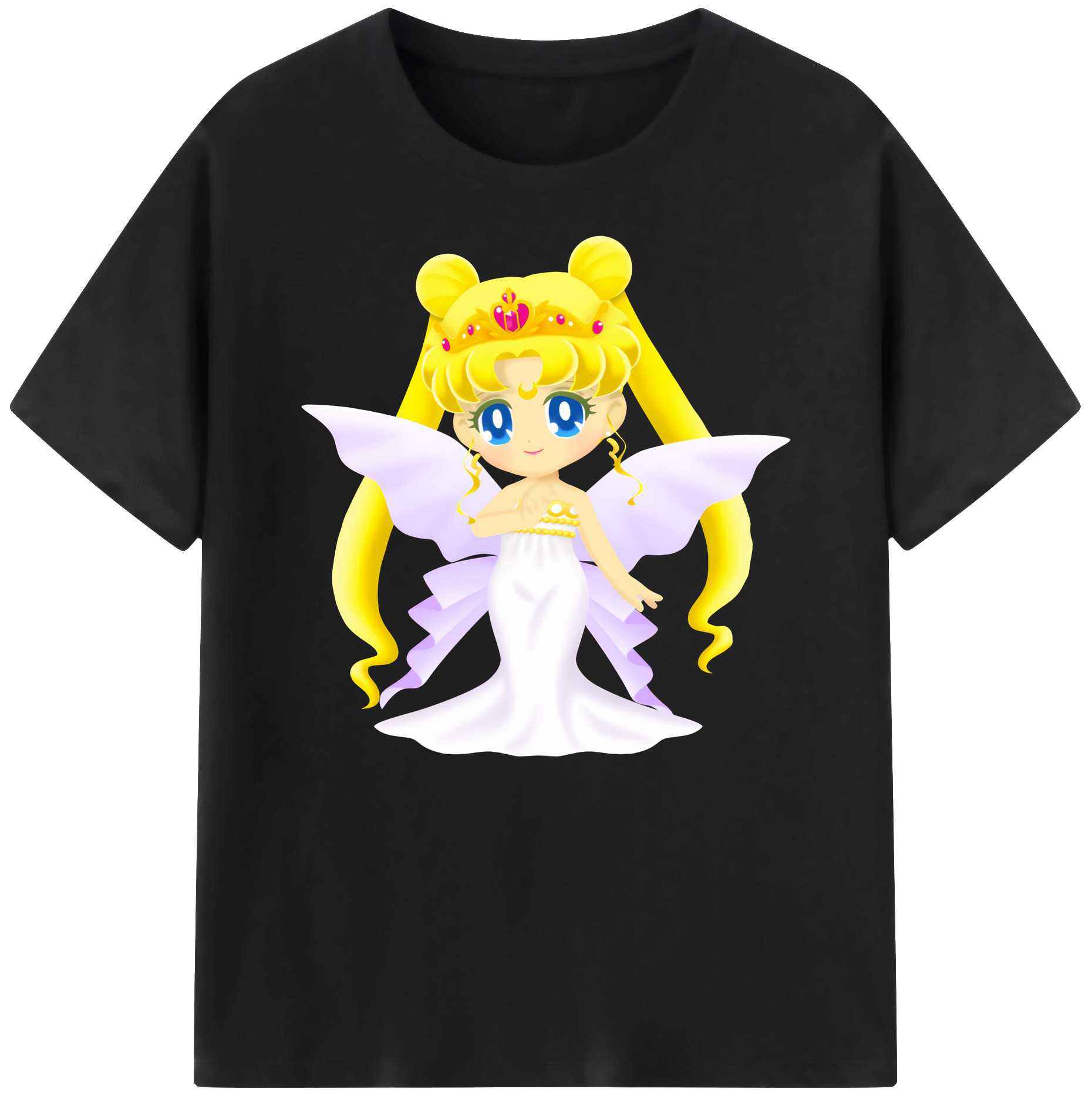 （画像用） 美少女戦士セーラームーン 愛野 美奈子 あいの みなこ Sailor Moon Aino Minako 綿100％ メンズ半袖Tシャツ｜肌触りやわらか＆通気性