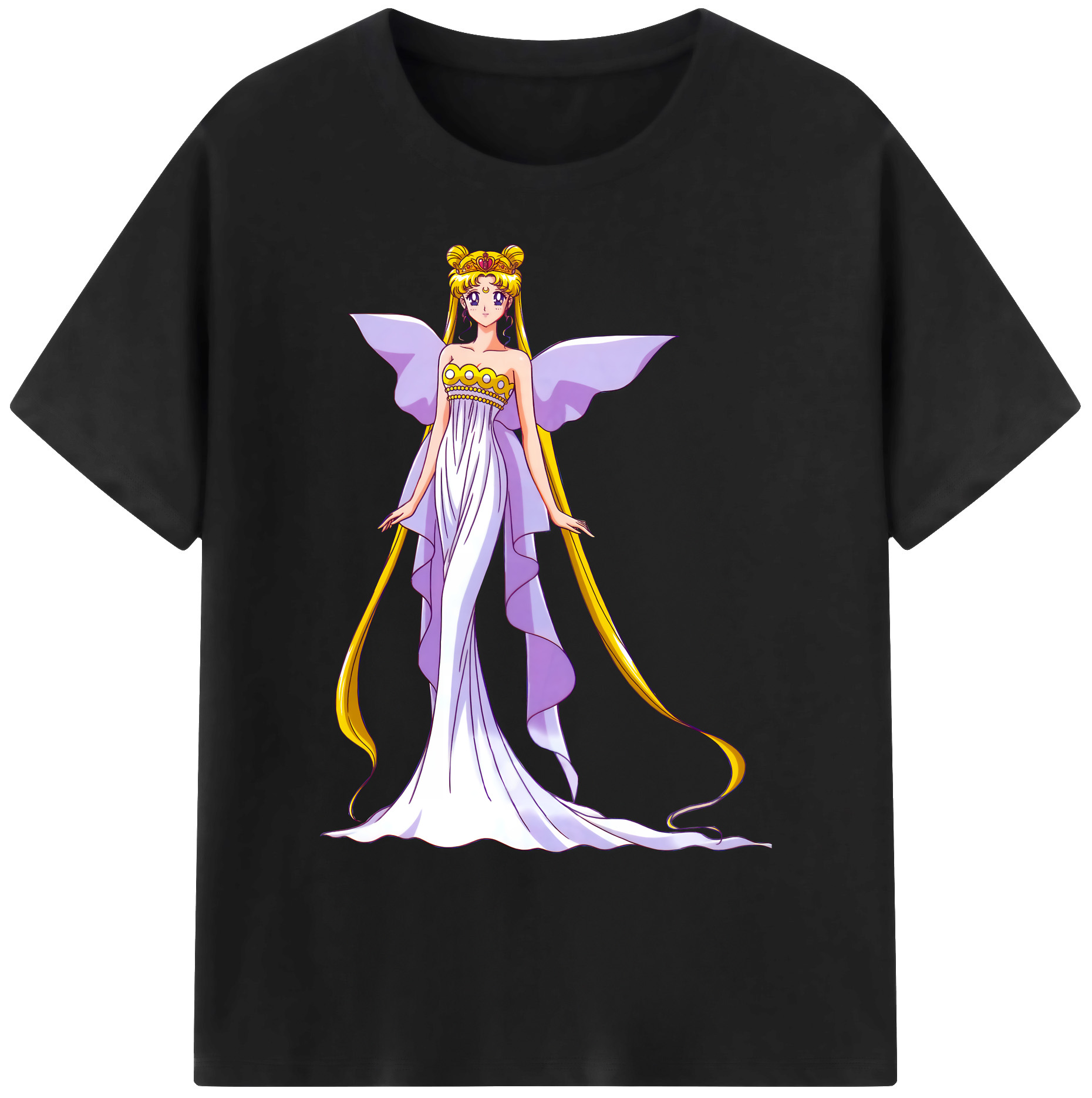 （画像用） 美少女戦士セーラームーン 愛野 美奈子 あいの みなこ Sailor Moon Aino Minako 綿100％ メンズ半袖Tシャツ｜肌触りやわらか＆通気性