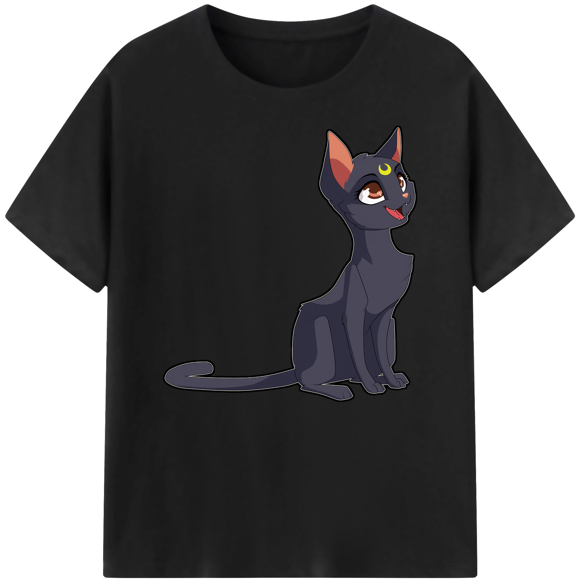 （画像用） 美少女戦士セーラームーン Sailor Moon 綿100％ メンズ半袖Tシャツ｜肌触りやわらか＆通気性