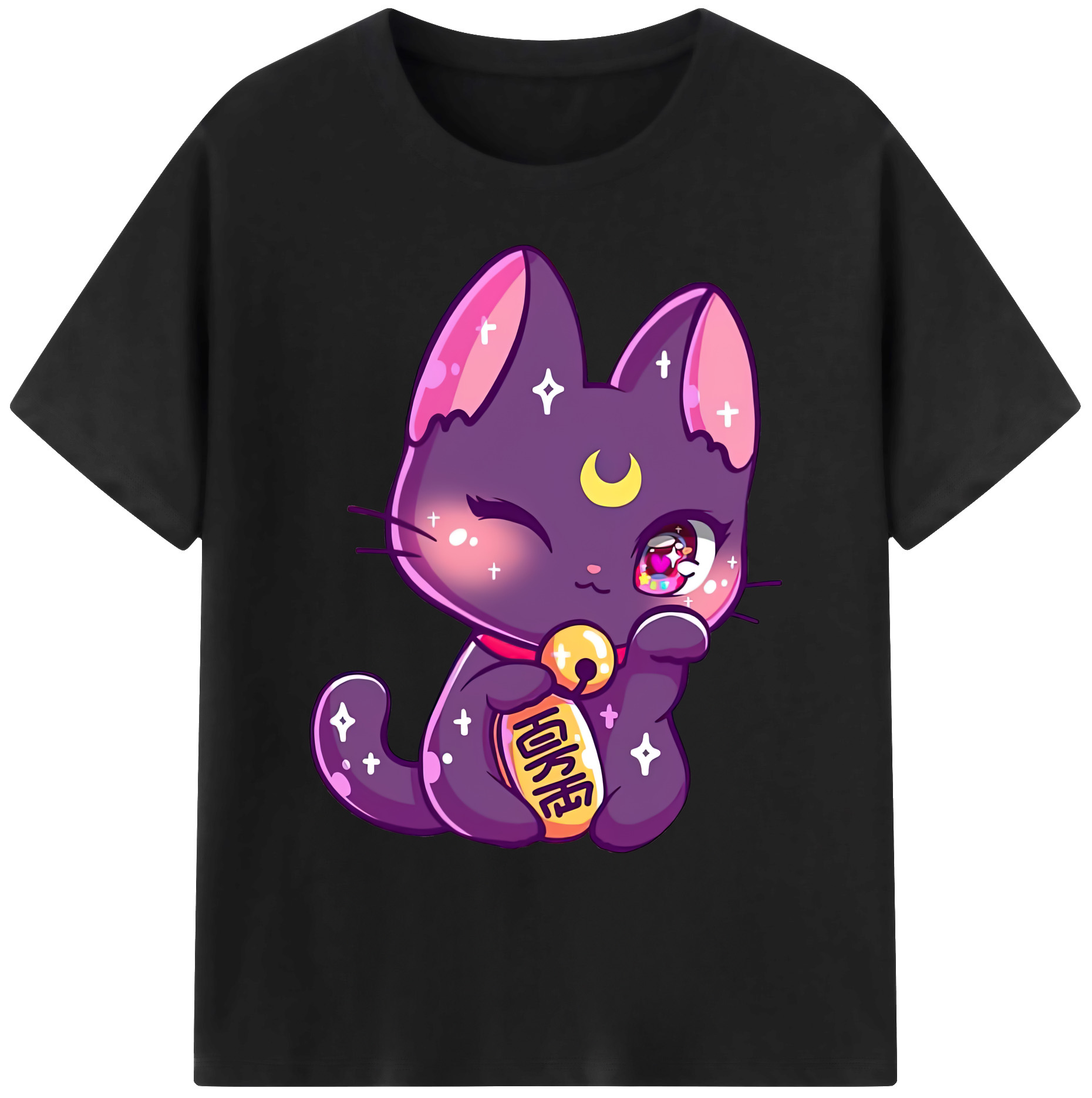 （画像用） 美少女戦士セーラームーン Sailor Moon 綿100％ メンズ半袖Tシャツ｜肌触りやわらか＆通気性