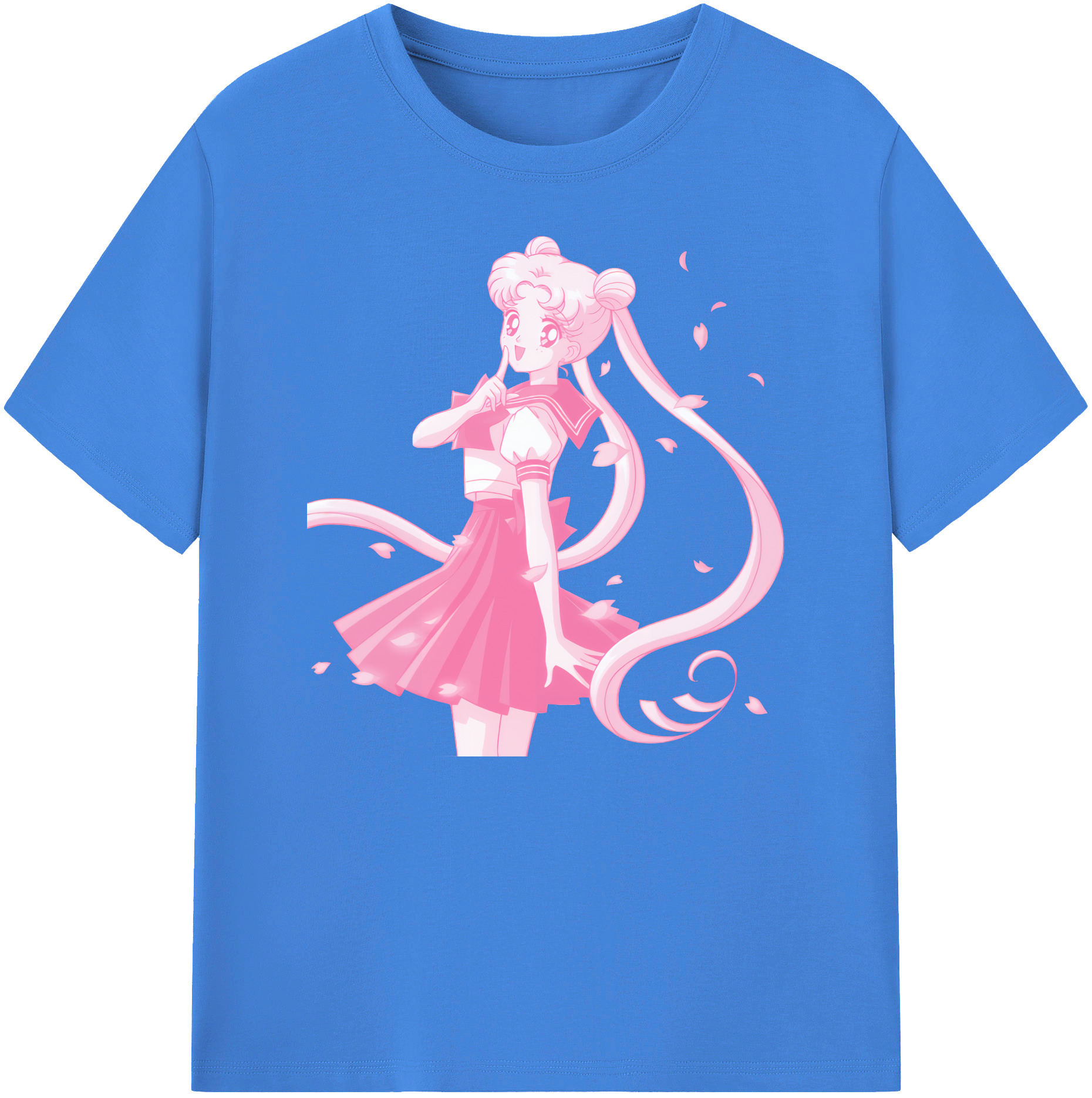 （画像用） 美少女戦士セーラームーン 愛野 美奈子 あいの みなこ Sailor Moon Aino Minako 綿100％ メンズ半袖Tシャツ｜肌触りやわらか＆通気性