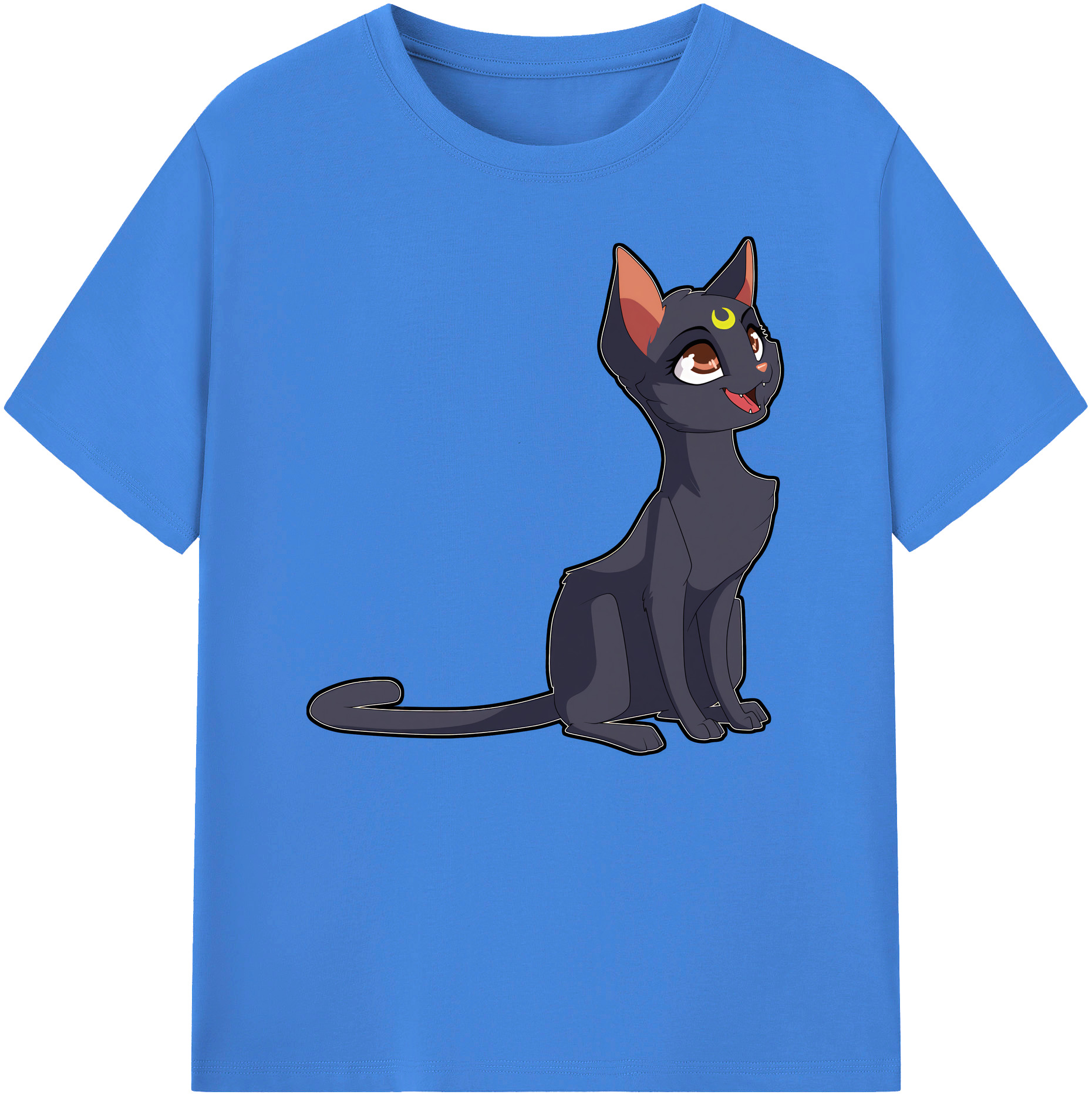 （画像用） 美少女戦士セーラームーン Sailor Moon 綿100％ メンズ半袖Tシャツ｜肌触りやわらか＆通気性
