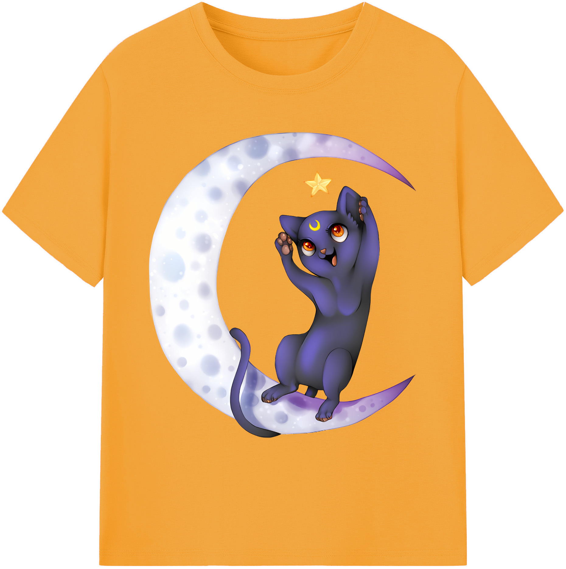 （画像用） 美少女戦士セーラームーン Sailor Moon 綿100％ メンズ半袖Tシャツ｜肌触りやわらか＆通気性