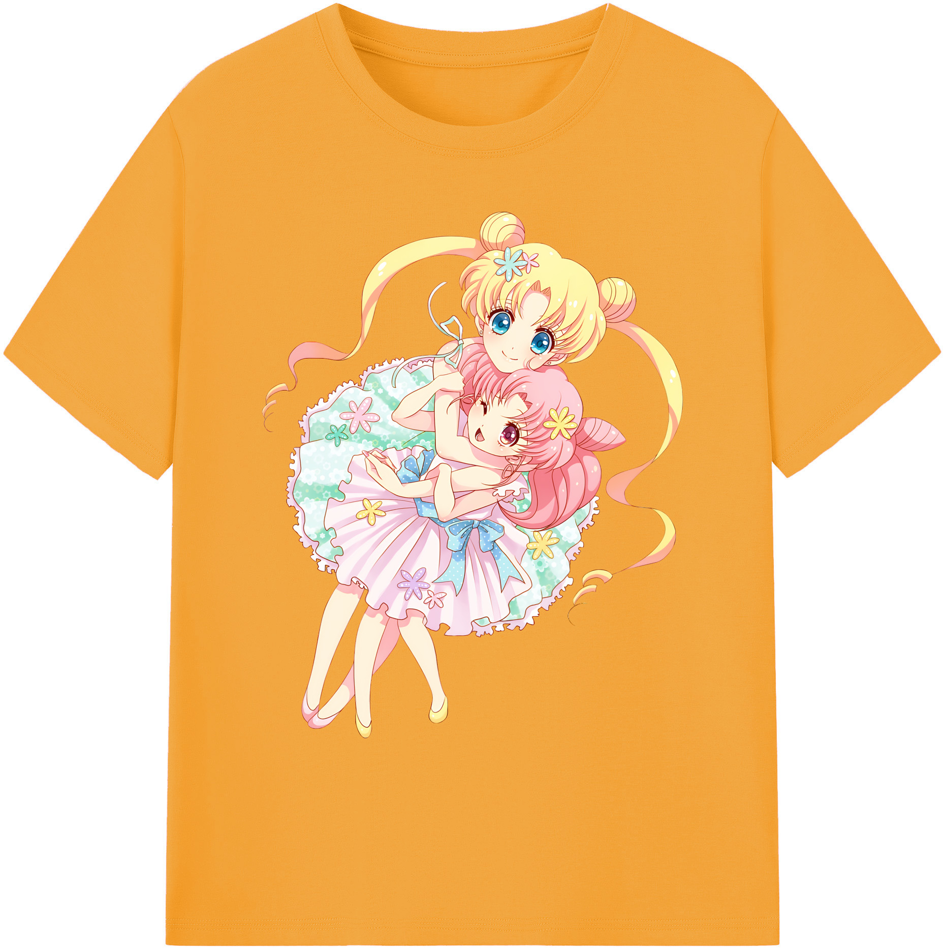 （画像用） 美少女戦士セーラームーン 愛野 美奈子 あいの みなこ Sailor Moon Aino Minako 綿100％ メンズ半袖Tシャツ｜肌触りやわらか＆通気性