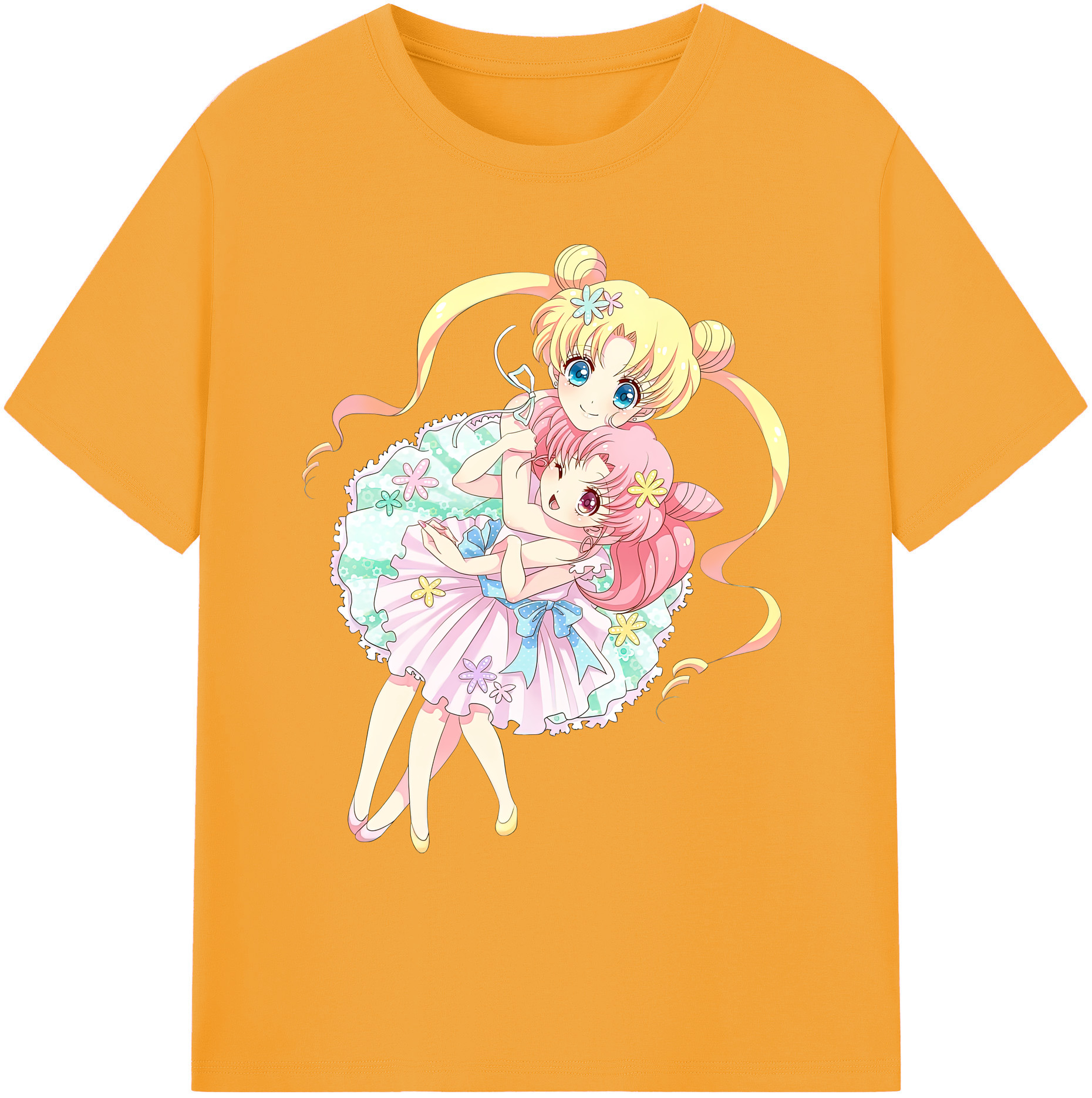 （画像用） 美少女戦士セーラームーン 愛野 美奈子 あいの みなこ Sailor Moon Aino Minako 綿100％ メンズ半袖Tシャツ｜肌触りやわらか＆通気性