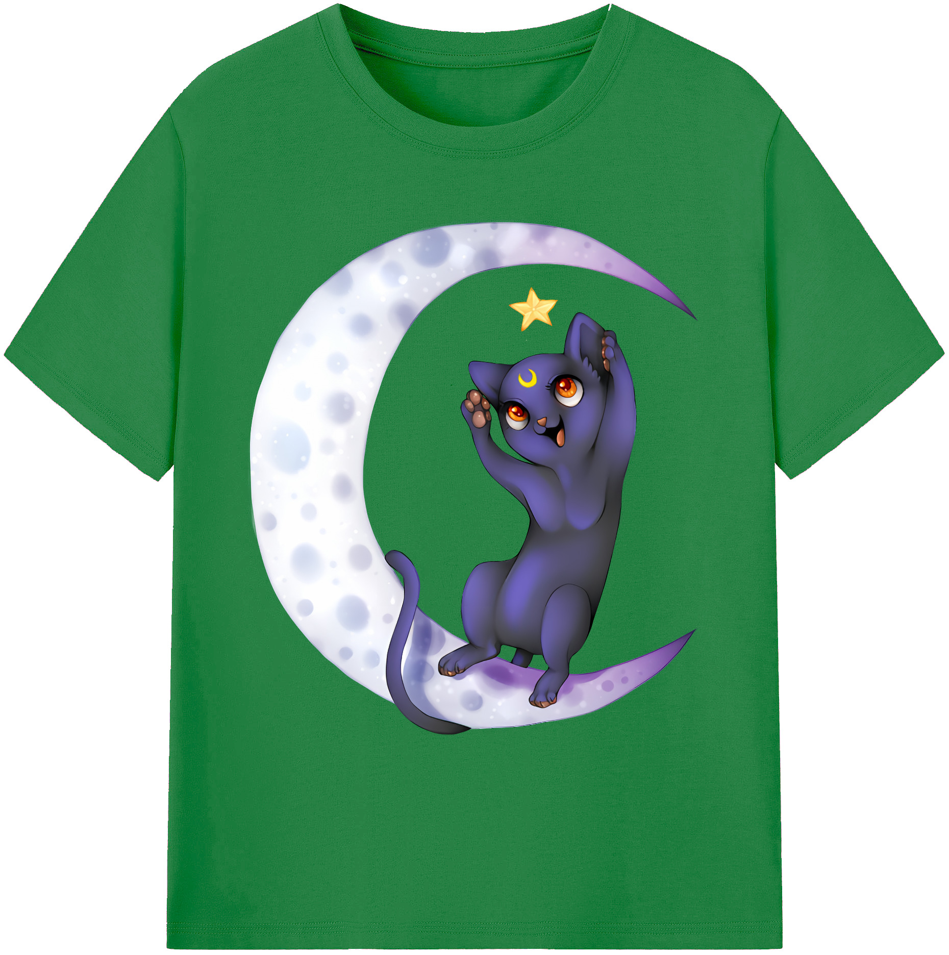 （画像用） 美少女戦士セーラームーン Sailor Moon 綿100％ メンズ半袖Tシャツ｜肌触りやわらか＆通気性