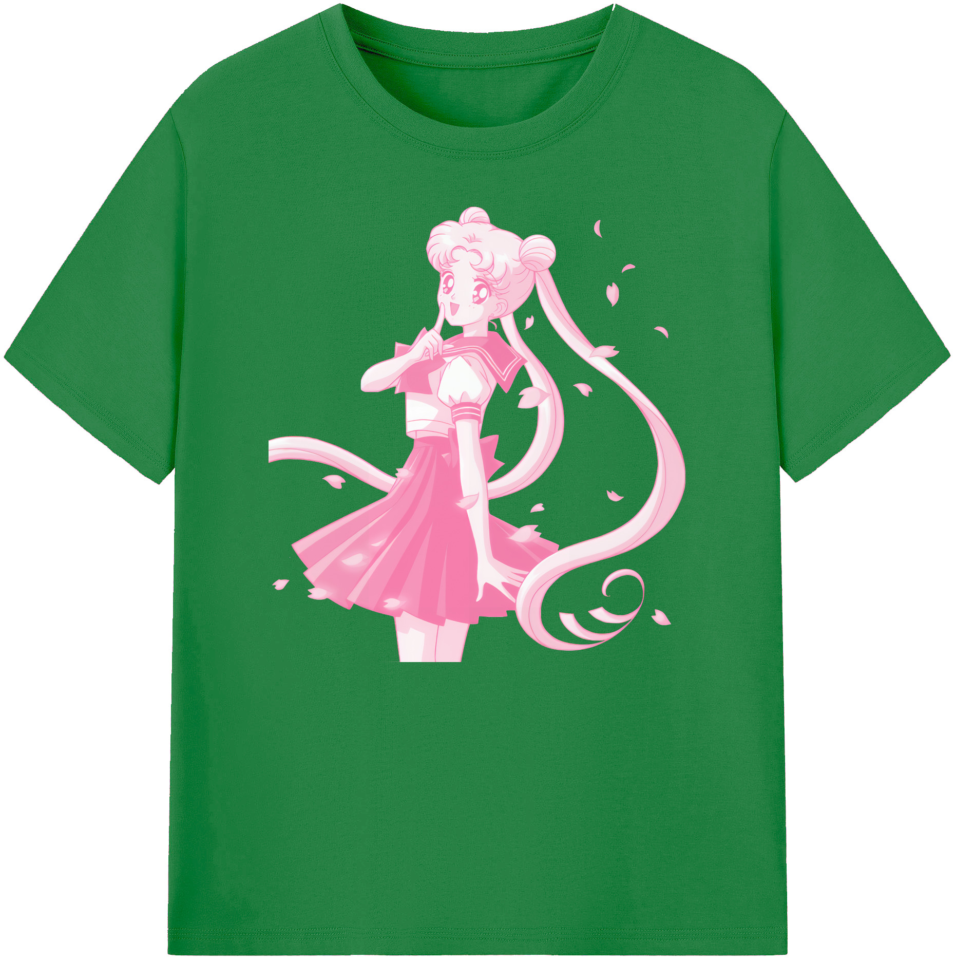（画像用） 美少女戦士セーラームーン 愛野 美奈子 あいの みなこ Sailor Moon Aino Minako 綿100％ メンズ半袖Tシャツ｜肌触りやわらか＆通気性