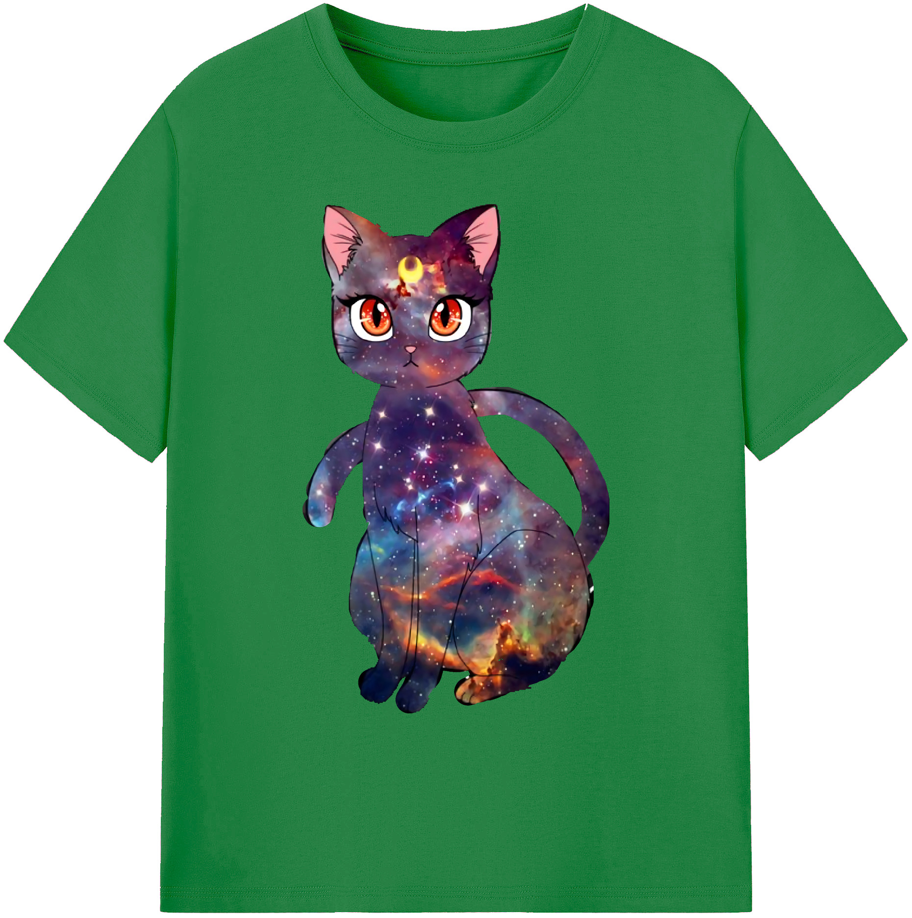 （画像用） 美少女戦士セーラームーン Sailor Moon 綿100％ メンズ半袖Tシャツ｜肌触りやわらか＆通気性
