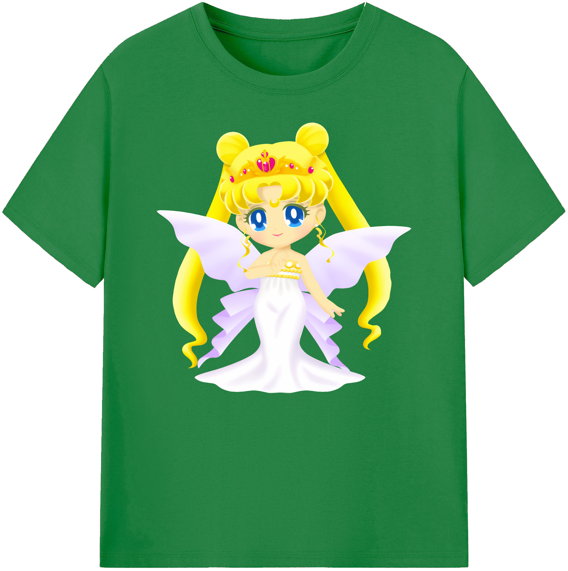 （画像用） 美少女戦士セーラームーン 愛野 美奈子 あいの みなこ Sailor Moon Aino Minako 綿100％ メンズ半袖Tシャツ｜肌触りやわらか＆通気性