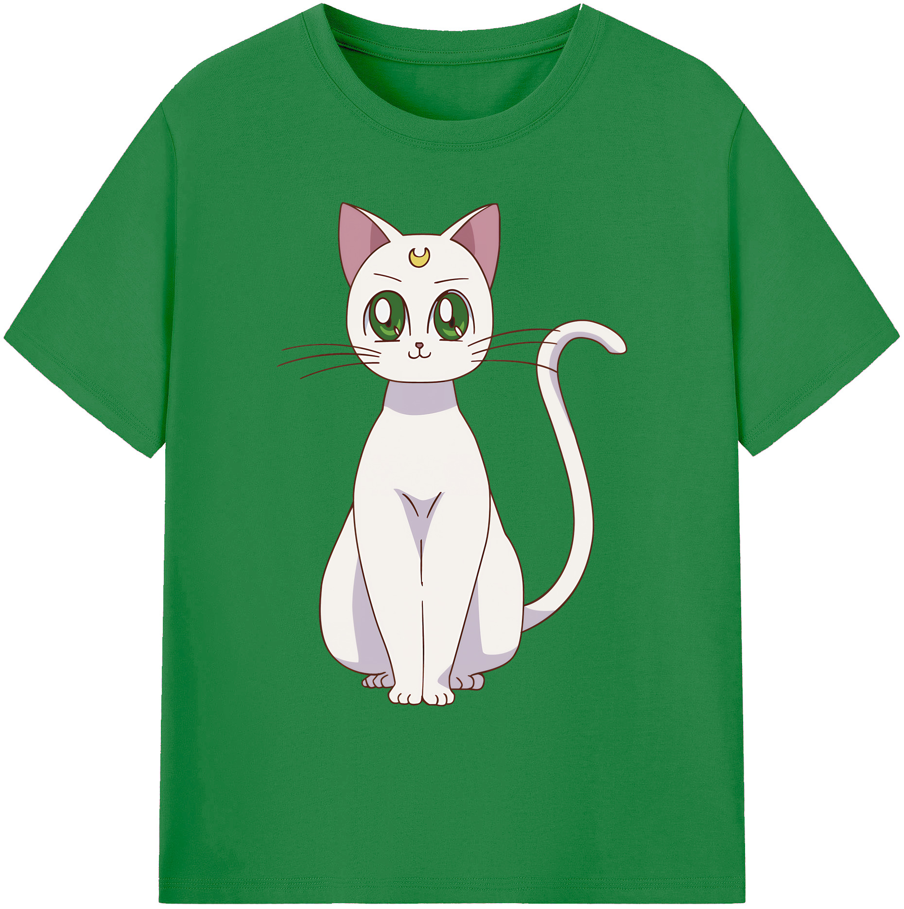 （画像用） 美少女戦士セーラームーン Sailor Moon 綿100％ メンズ半袖Tシャツ｜肌触りやわらか＆通気性