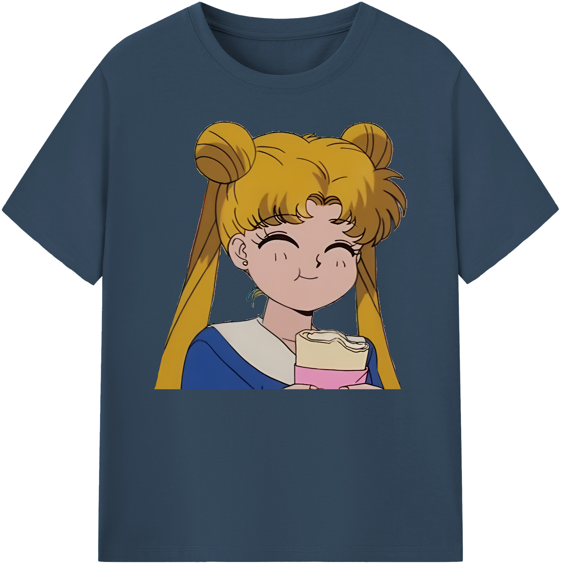 （画像用） 美少女戦士セーラームーン 愛野 美奈子 あいの みなこ Sailor Moon Aino Minako 綿100％ メンズ半袖Tシャツ｜肌触りやわらか＆通気性