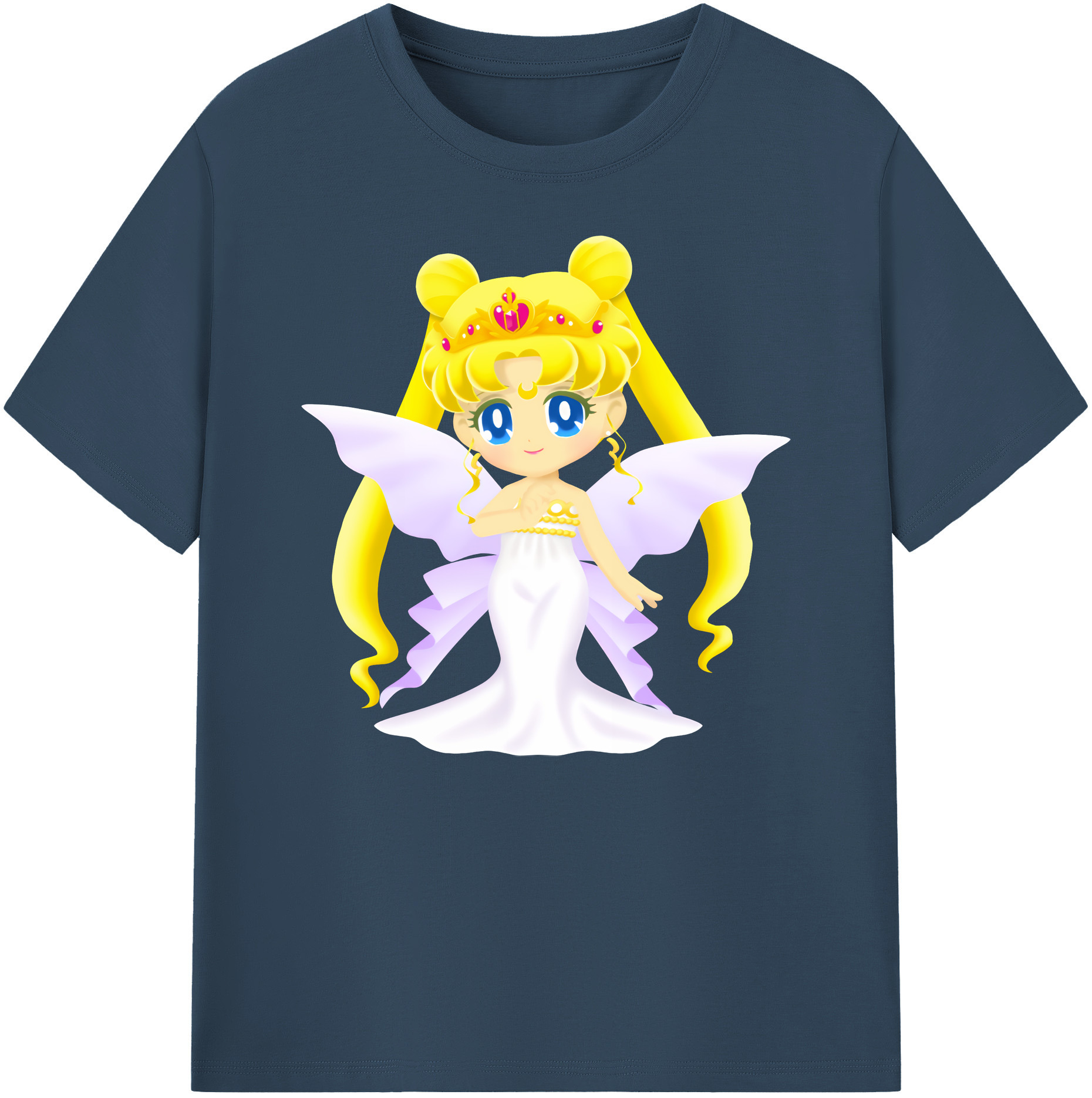 （画像用） 美少女戦士セーラームーン 愛野 美奈子 あいの みなこ Sailor Moon Aino Minako 綿100％ メンズ半袖Tシャツ｜肌触りやわらか＆通気性