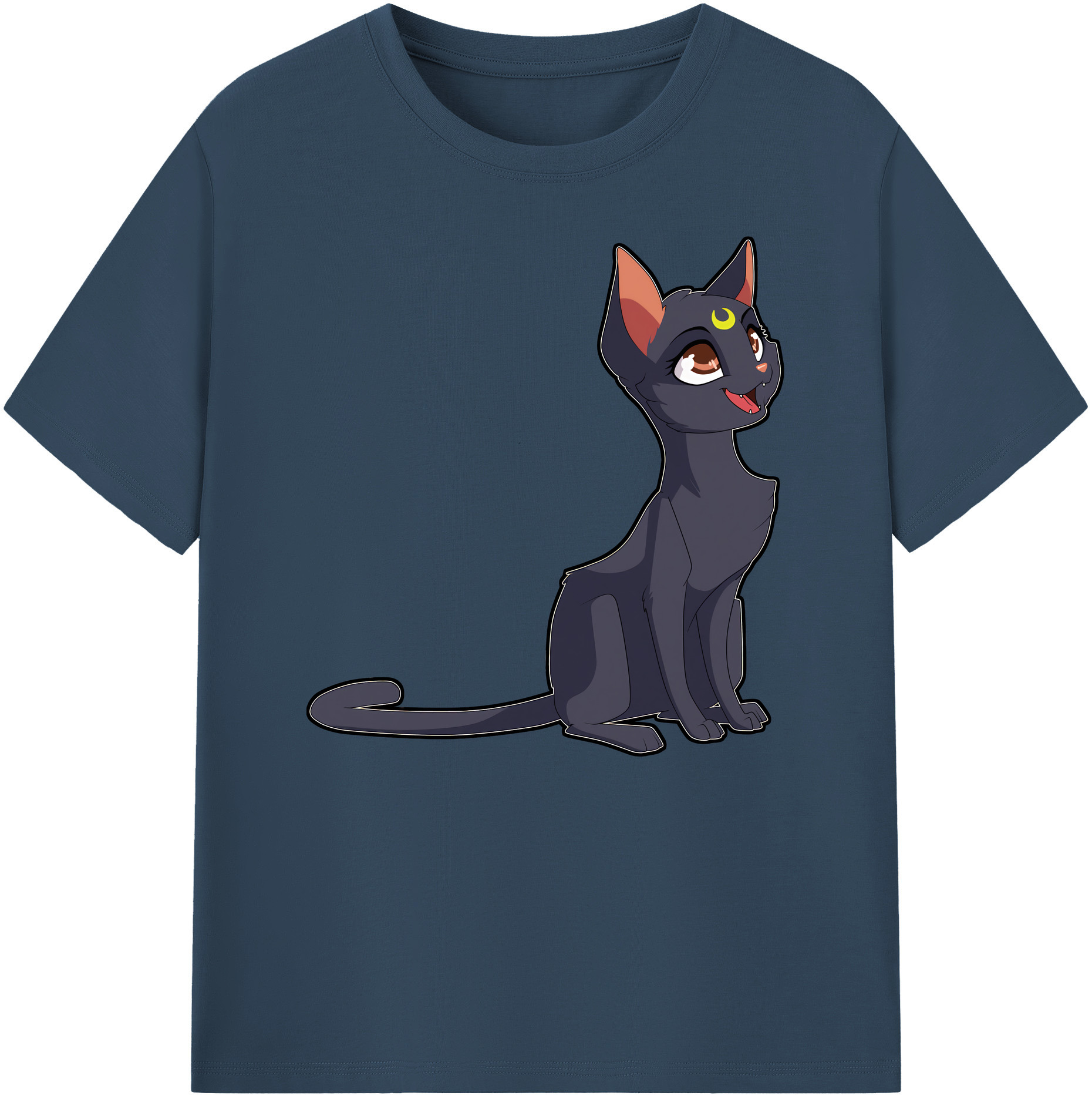 （画像用） 美少女戦士セーラームーン Sailor Moon 綿100％ メンズ半袖Tシャツ｜肌触りやわらか＆通気性