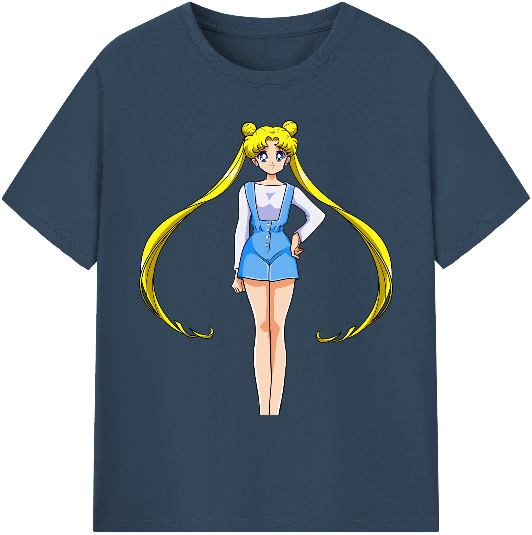 （画像用） 美少女戦士セーラームーン 愛野 美奈子 あいの みなこ Sailor Moon Aino Minako 綿100％ メンズ半袖Tシャツ｜肌触りやわらか＆通気性