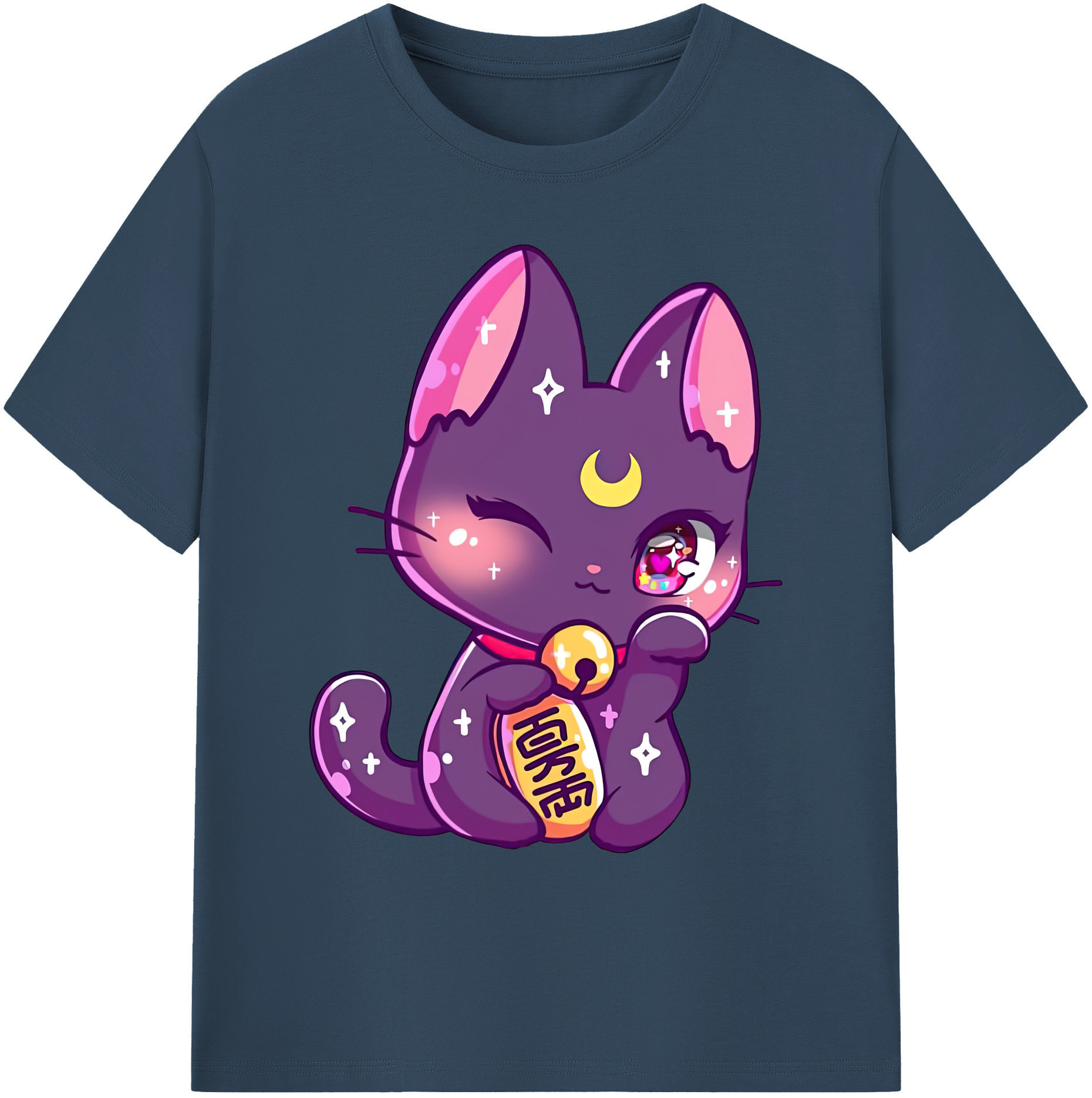 （画像用） 美少女戦士セーラームーン Sailor Moon 綿100％ メンズ半袖Tシャツ｜肌触りやわらか＆通気性