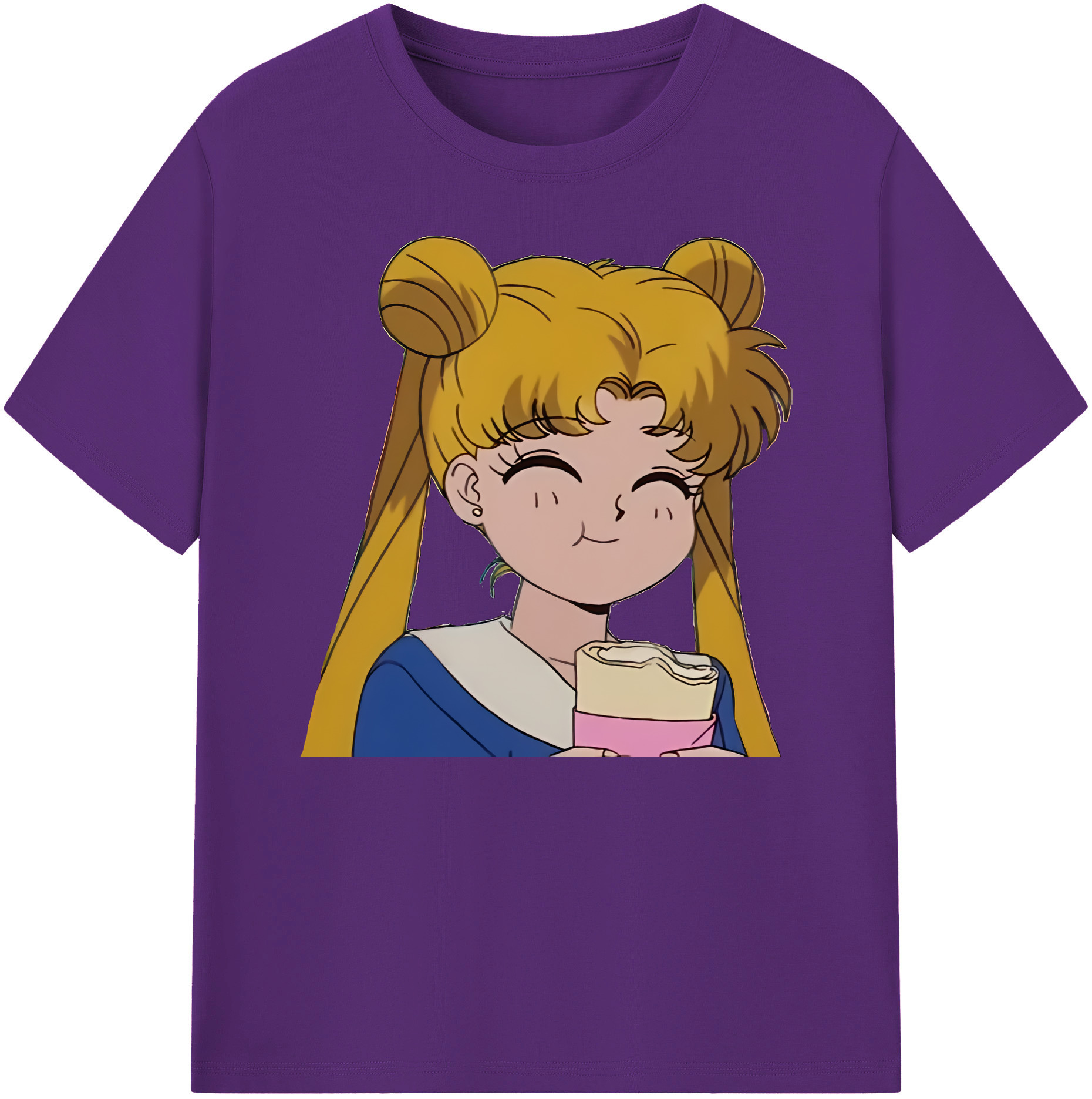 （画像用） 美少女戦士セーラームーン 愛野 美奈子 あいの みなこ Sailor Moon Aino Minako 綿100％ メンズ半袖Tシャツ｜肌触りやわらか＆通気性