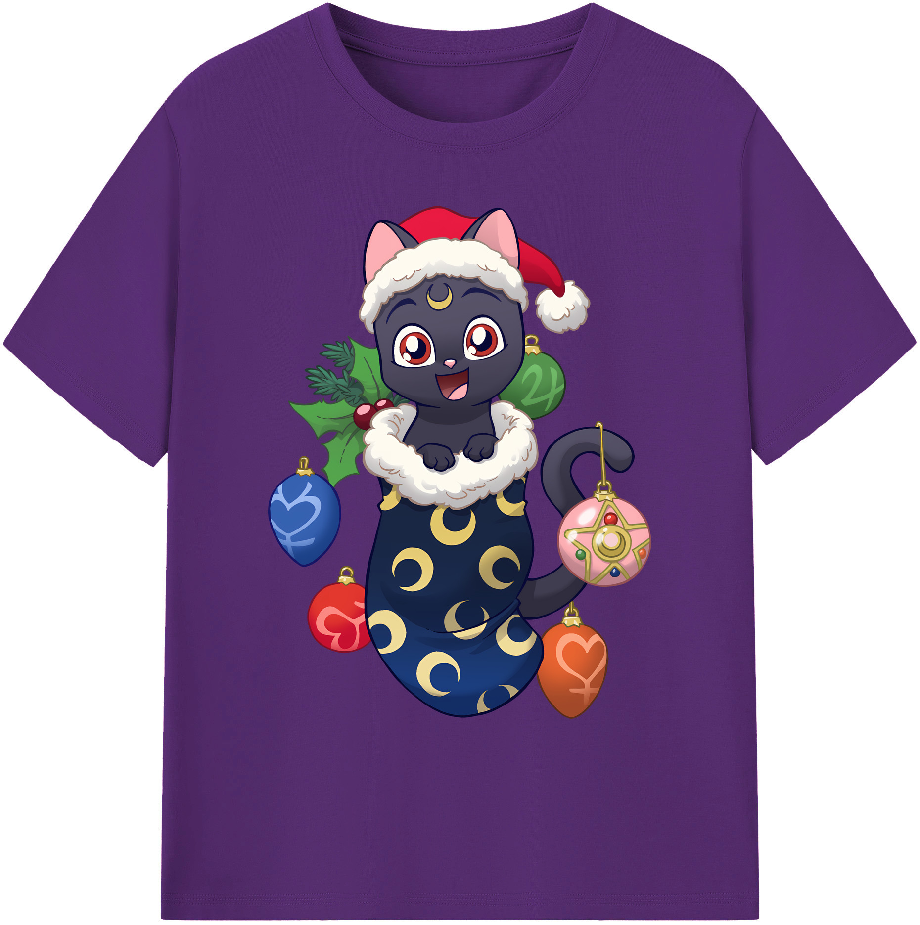 （画像用） 美少女戦士セーラームーン Sailor Moon 綿100％ メンズ半袖Tシャツ｜肌触りやわらか＆通気性
