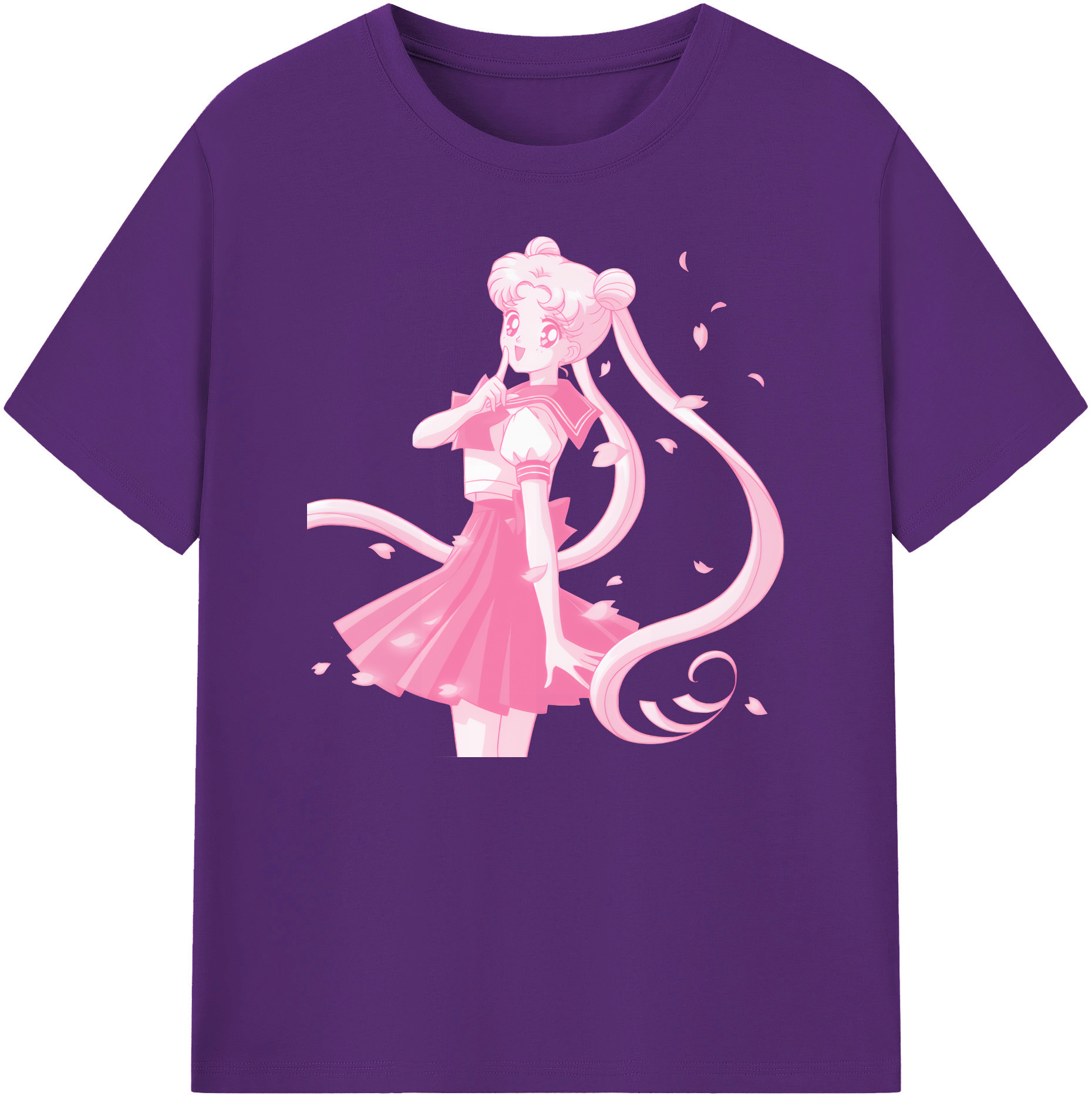 （画像用） 美少女戦士セーラームーン 愛野 美奈子 あいの みなこ Sailor Moon Aino Minako 綿100％ メンズ半袖Tシャツ｜肌触りやわらか＆通気性