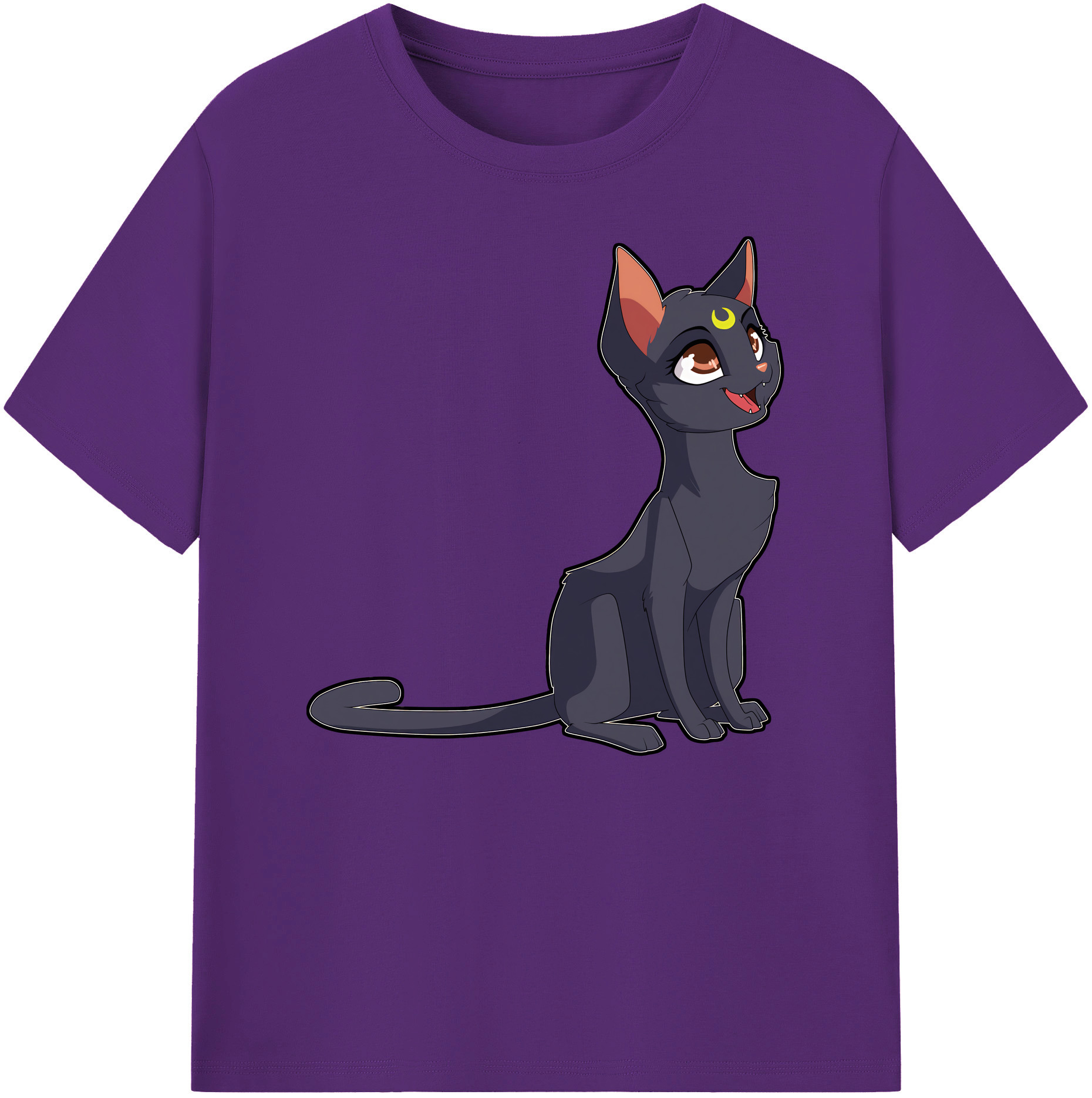 （画像用） 美少女戦士セーラームーン Sailor Moon 綿100％ メンズ半袖Tシャツ｜肌触りやわらか＆通気性