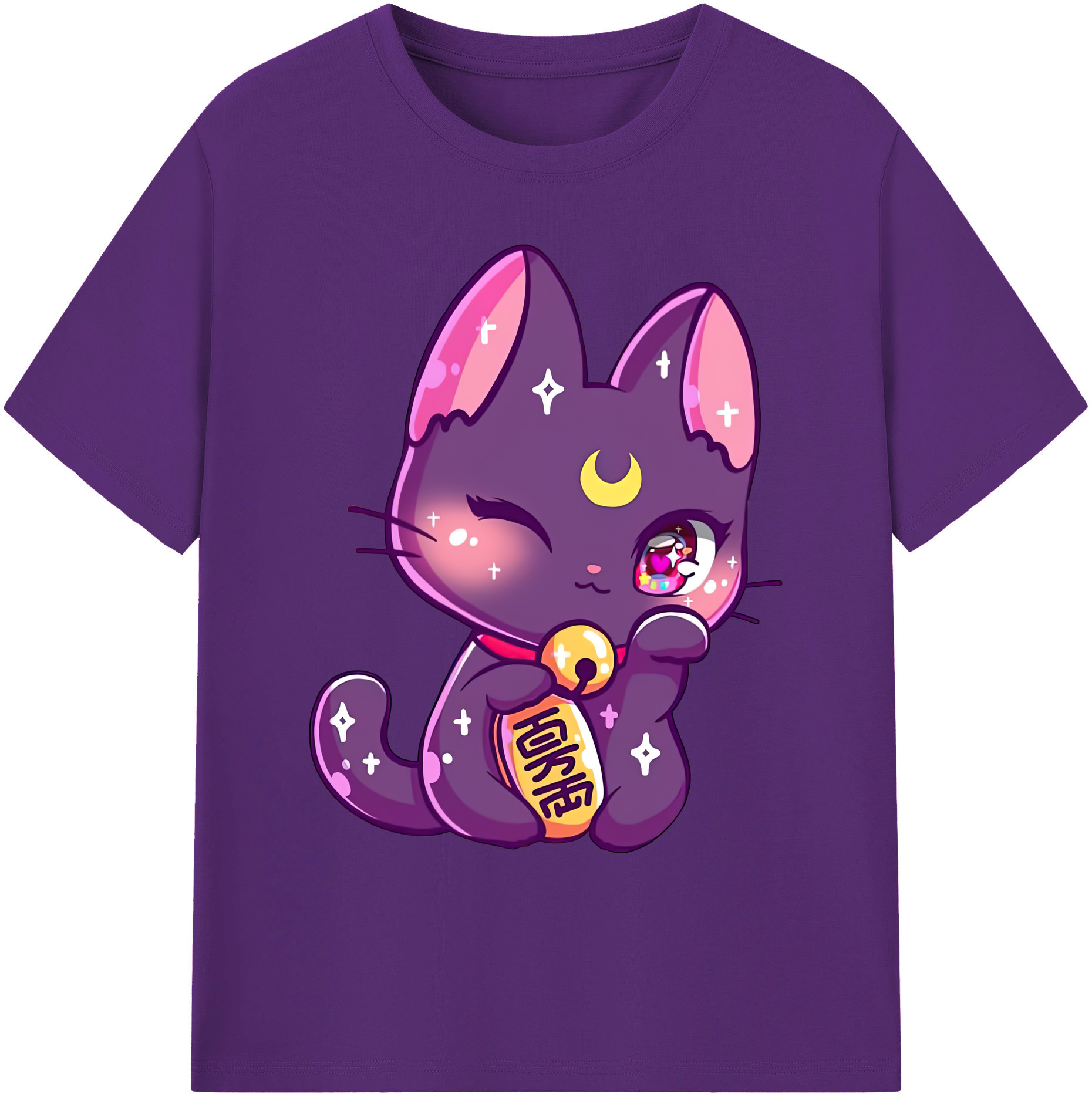 （画像用） 美少女戦士セーラームーン Sailor Moon 綿100％ メンズ半袖Tシャツ｜肌触りやわらか＆通気性