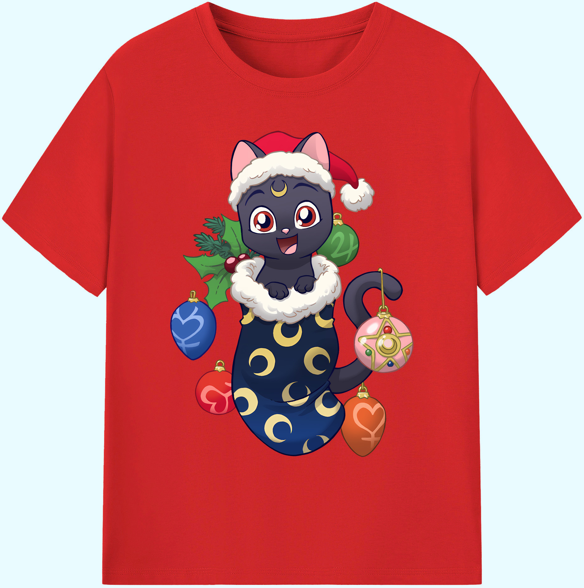 （画像用） 美少女戦士セーラームーン Sailor Moon 綿100％ メンズ半袖Tシャツ｜肌触りやわらか＆通気性