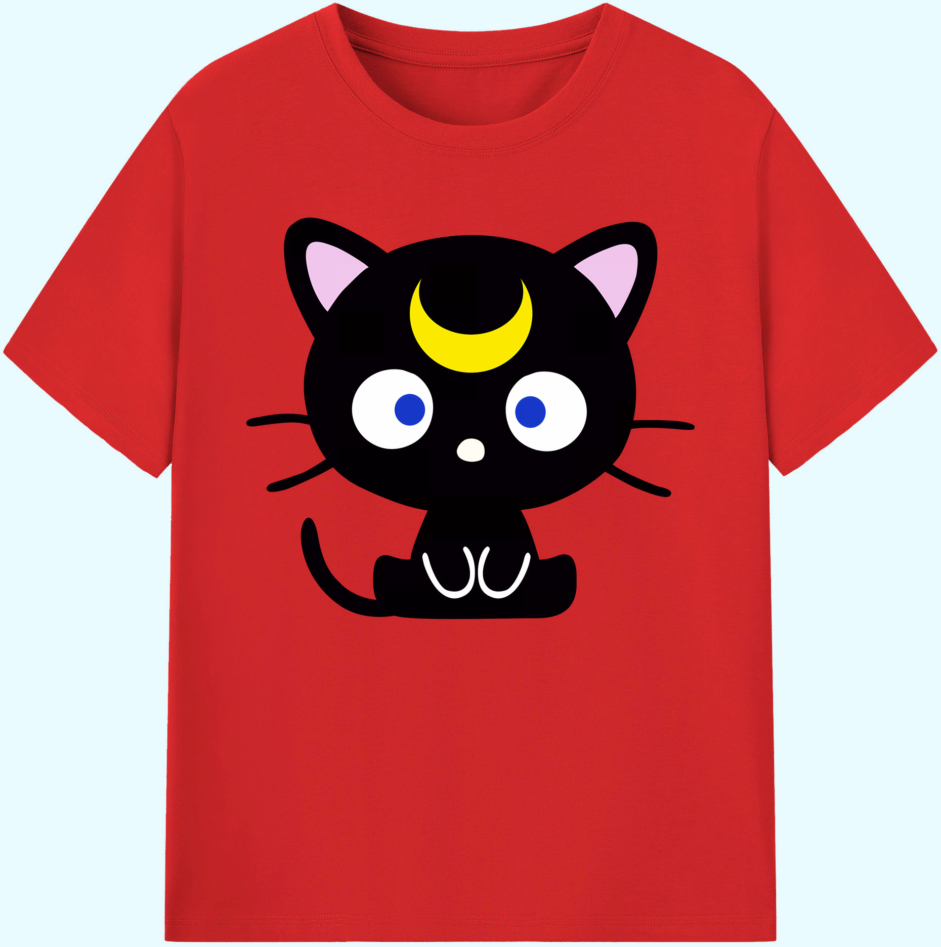 （画像用） 美少女戦士セーラームーン Sailor Moon 綿100％ メンズ半袖Tシャツ｜肌触りやわらか＆通気性