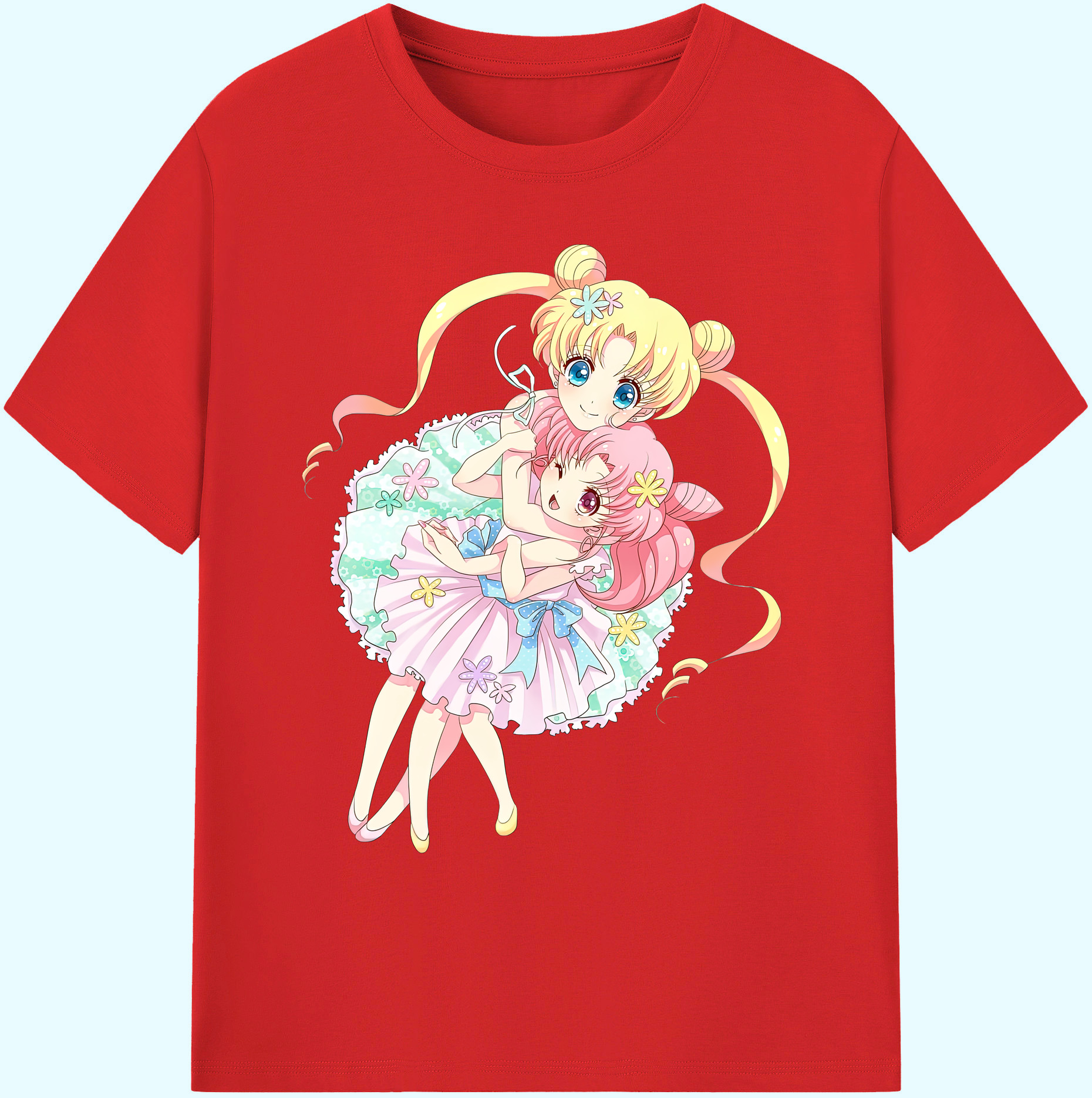 （画像用） 美少女戦士セーラームーン 愛野 美奈子 あいの みなこ Sailor Moon Aino Minako 綿100％ メンズ半袖Tシャツ｜肌触りやわらか＆通気性