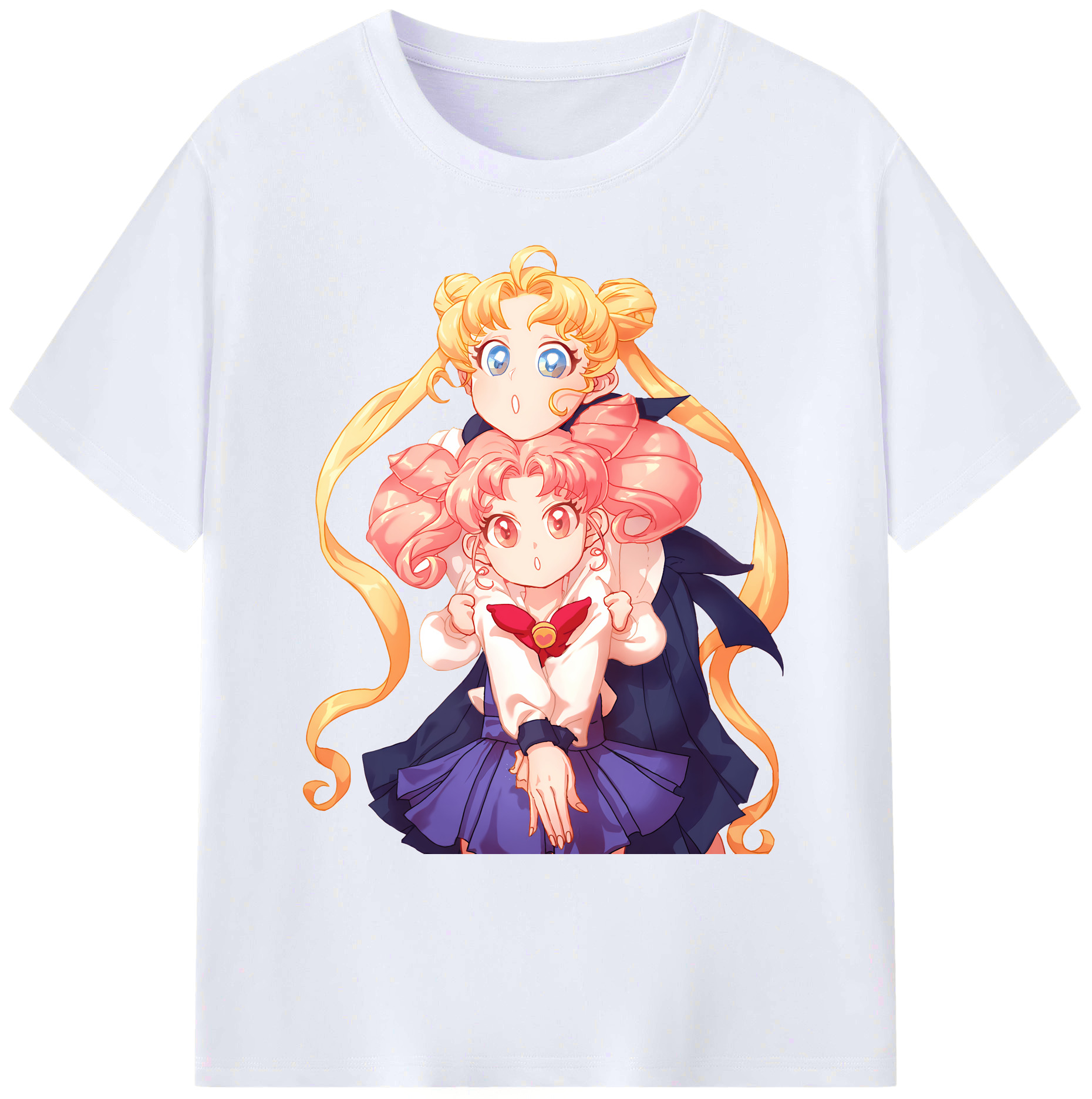（画像用） 美少女戦士セーラームーン 愛野 美奈子 あいの みなこ Sailor Moon Aino Minako 綿100％ メンズ半袖Tシャツ｜肌触りやわらか＆通気性