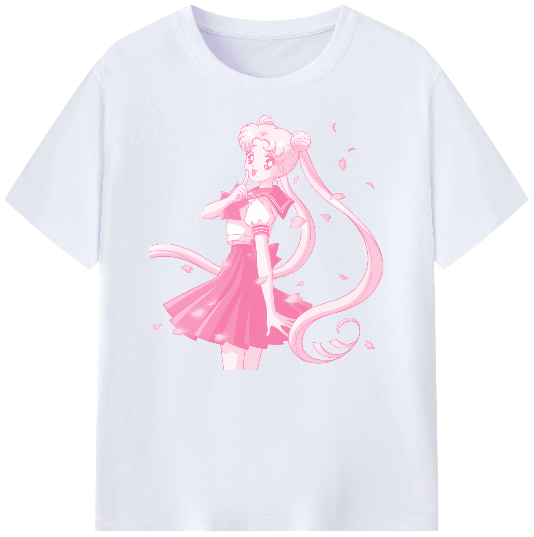 （画像用） 美少女戦士セーラームーン 愛野 美奈子 あいの みなこ Sailor Moon Aino Minako 綿100％ メンズ半袖Tシャツ｜肌触りやわらか＆通気性