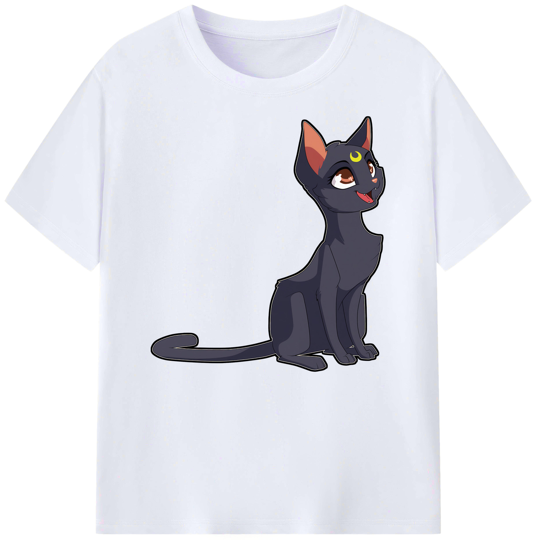 （画像用） 美少女戦士セーラームーン Sailor Moon 綿100％ メンズ半袖Tシャツ｜肌触りやわらか＆通気性