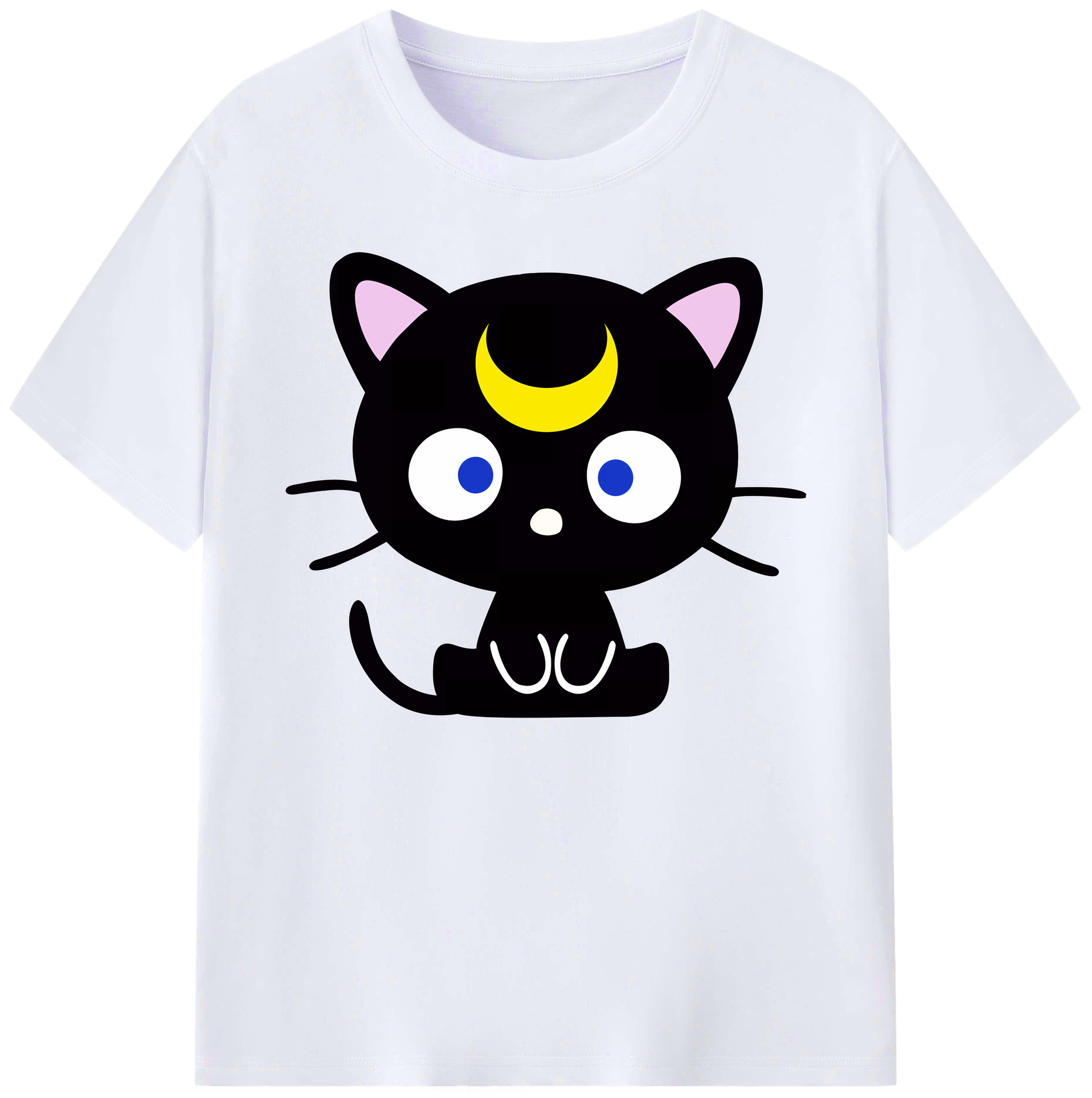 （画像用） 美少女戦士セーラームーン Sailor Moon 綿100％ メンズ半袖Tシャツ｜肌触りやわらか＆通気性